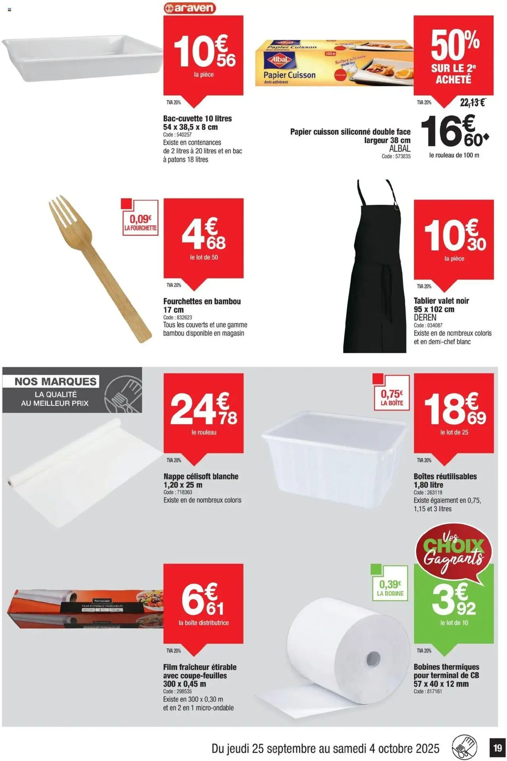 Promocash catalogue - brochure valable à partir du 25/09/2025, page 19 sur 24 Promocash catalogue - brochure valable à partir du 25/09/2025, page 19 sur 24