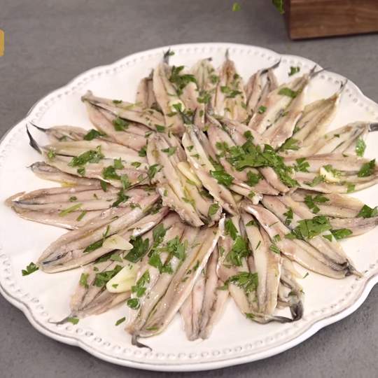 Anteprima ricetta Boquerones en vinagre