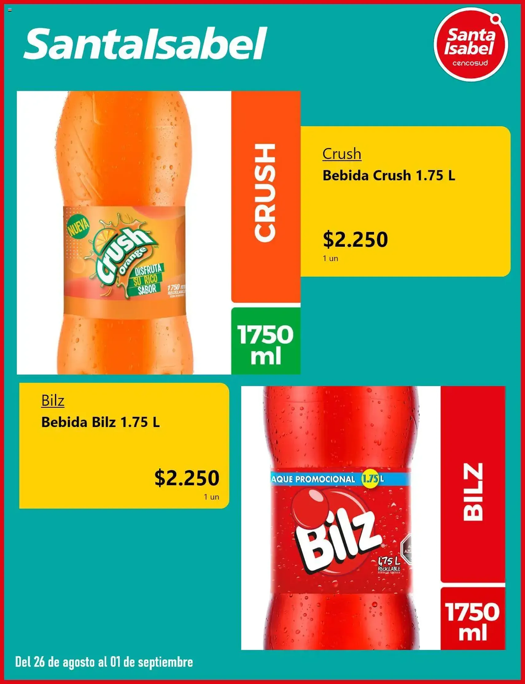 Santa Isabel ofertas - folleto válido desde 25.08.2025 página 5 de 5