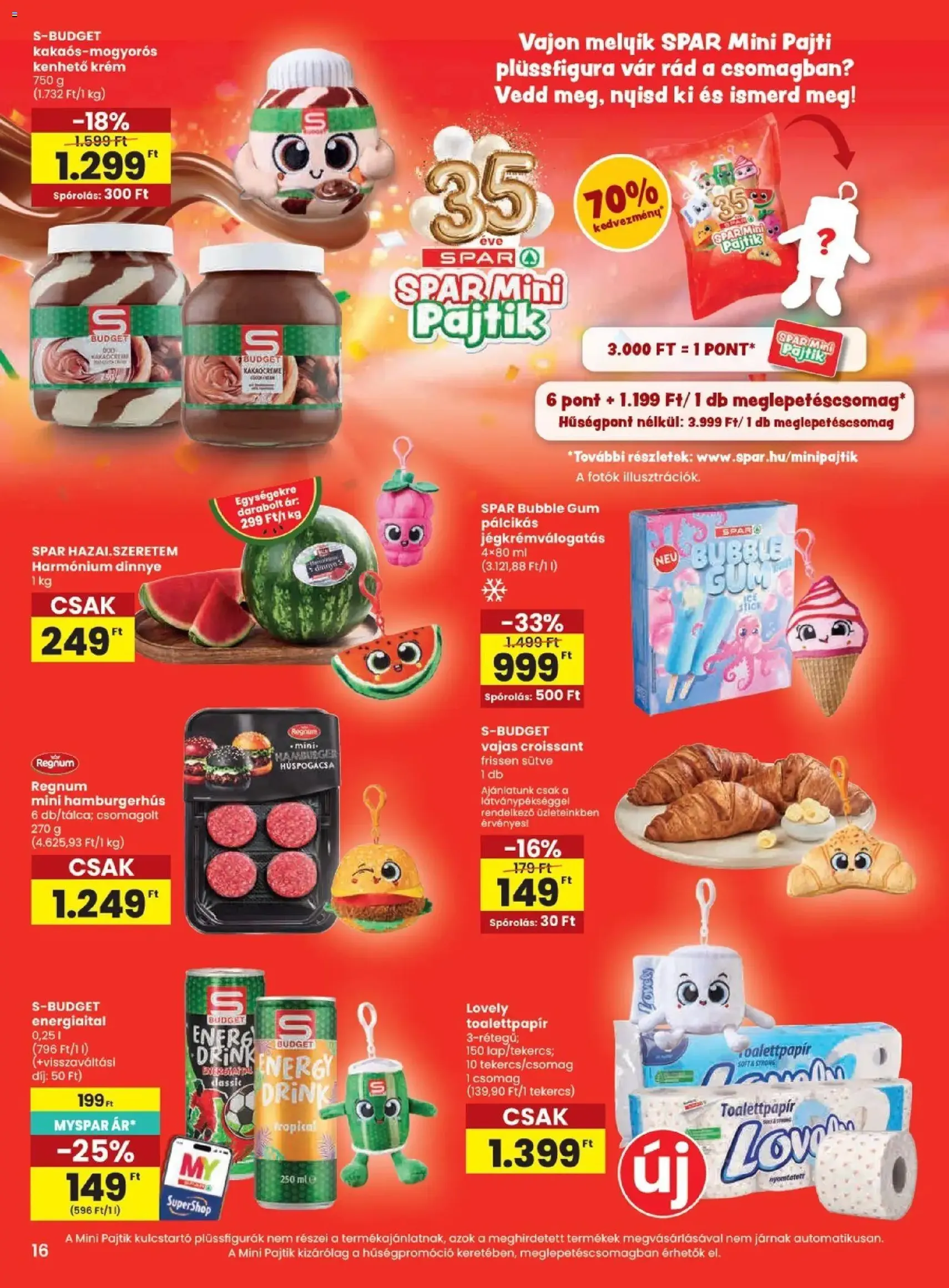 Spar akciós újság - 2026.08.06. érvényes szórólap 16 oldal 20 oldalból