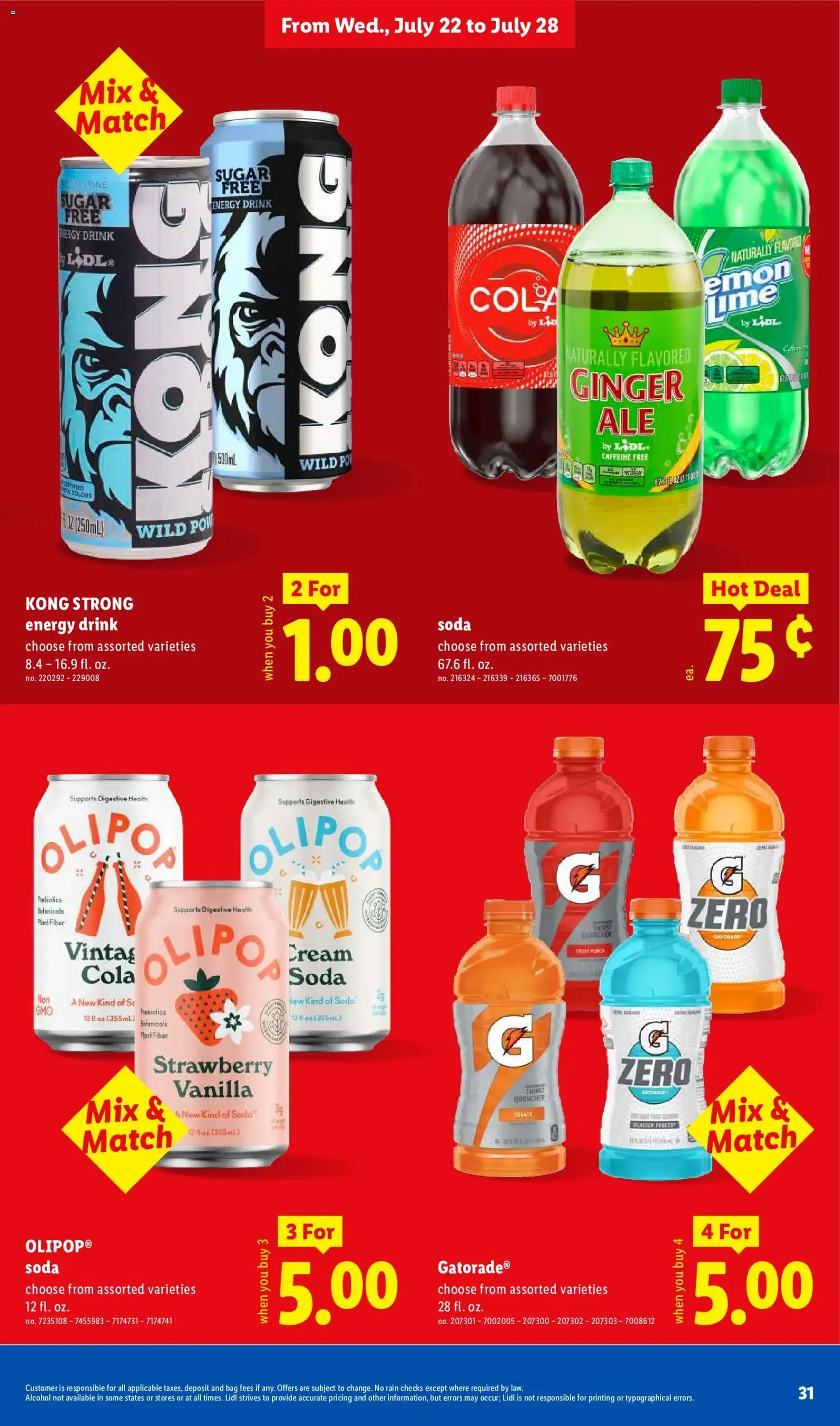 Lidl Weekly Ad - valid flyer from 07/22/2026, page 31 of 48
