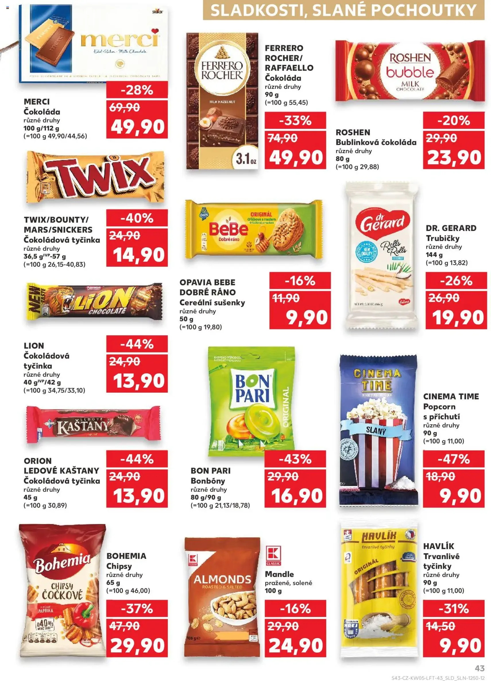 Kaufland leták - platný leták od 28.01.2026 strana 43 z 60