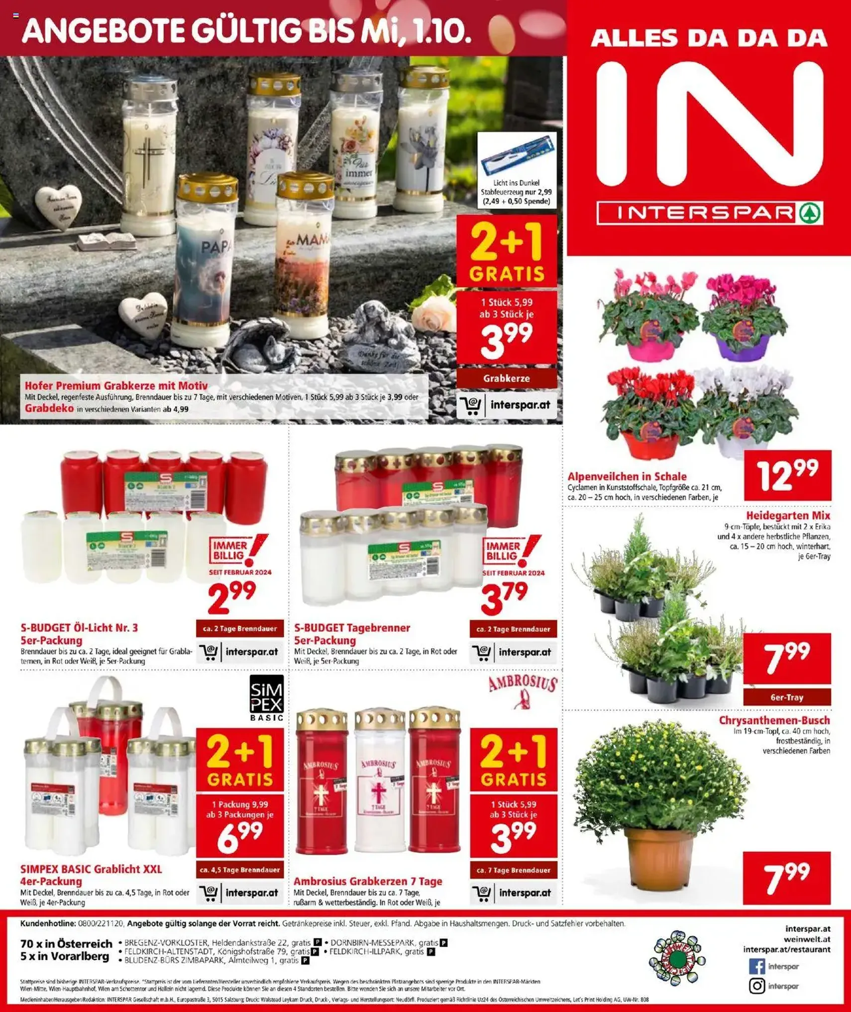 Interspar Flugblatt - Gültiger Prospekt ab 11.09.2025, Seite 20 von insgesamt 20
