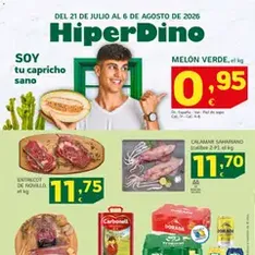 Vista previa del folleto HiperDino folleto válido desde 21/07/2026
