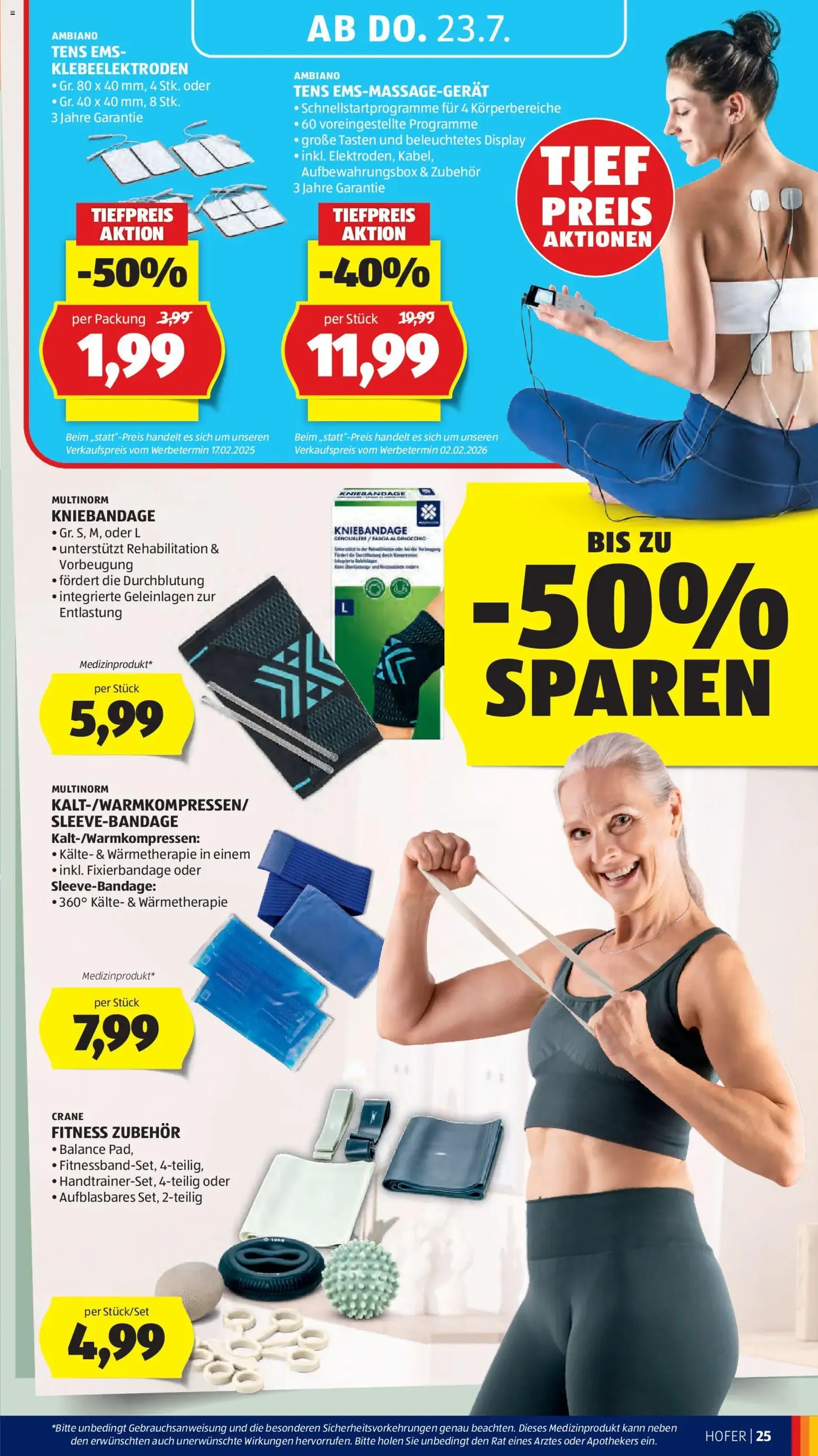 Hofer Flugblatt - Gültiger Prospekt ab 17.07.2026, Seite 31 von insgesamt 46