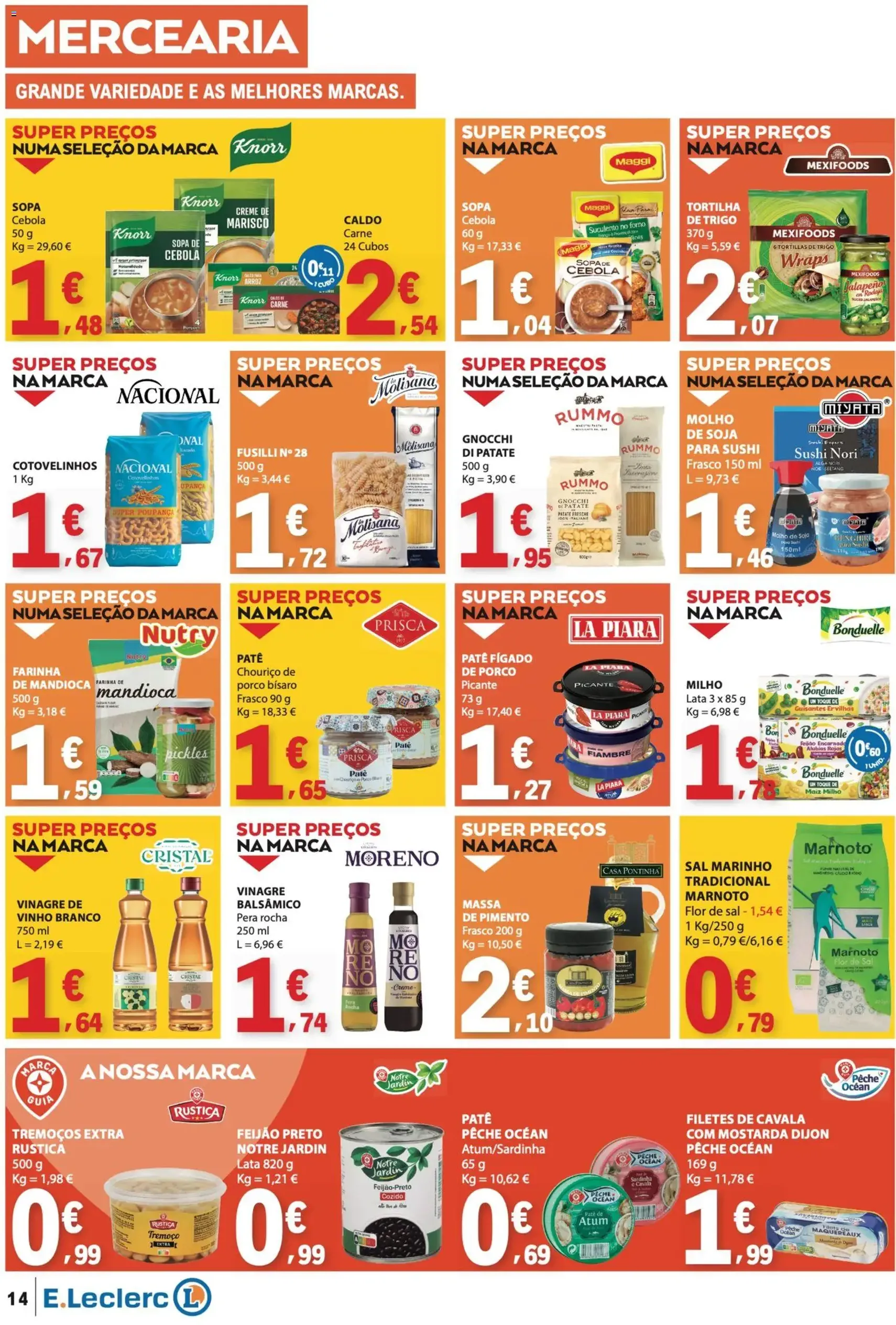 E.Leclerc folheto - folheto válido a partir de 30/07/2026 página 14 de 36