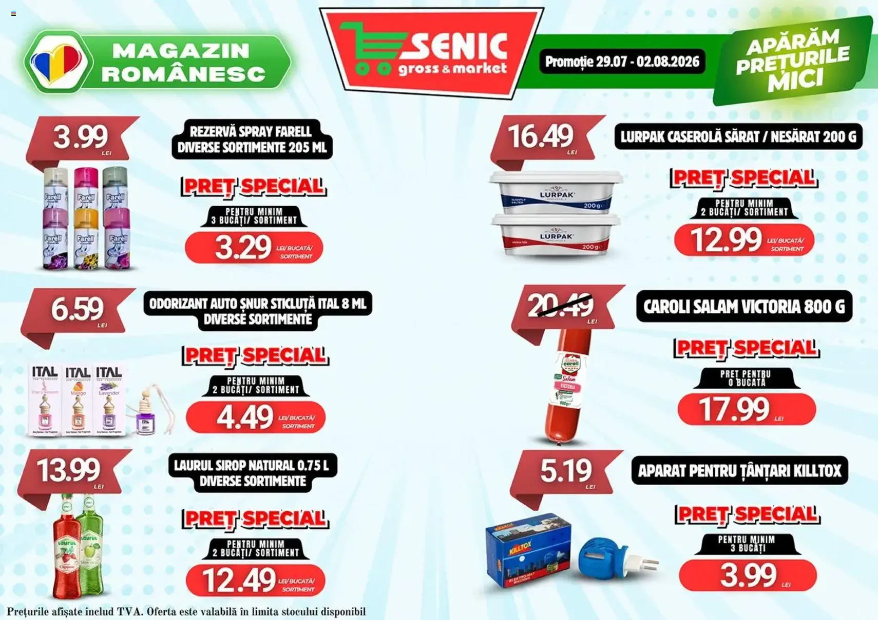 Senic Catalog - cataloage valabile începând cu 27.07.2026 pagina 7 din 8