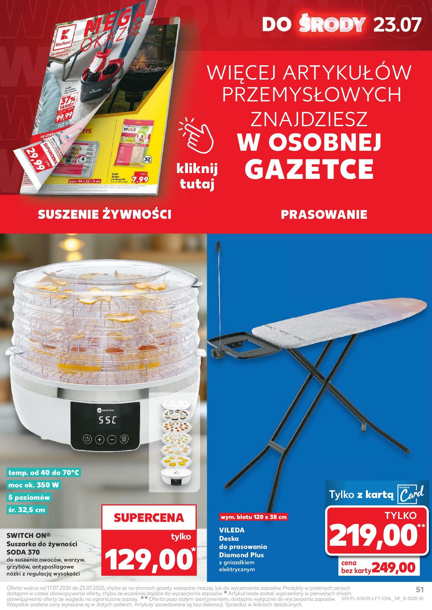 Kaufland gazetka - ważny gazetka od 17.07.2025 strona 51 z 53 Kaufland gazetka - ważny gazetka od 17.07.2025 strona 51 z 53