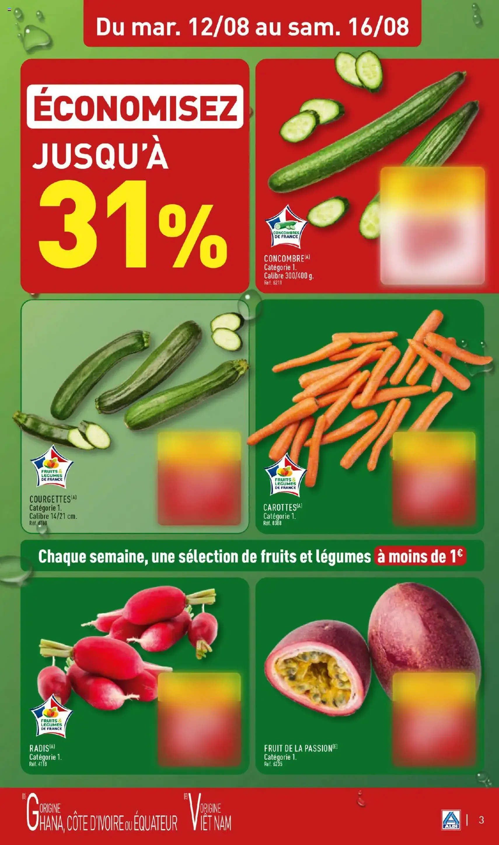 Aldi catalogue semaine 33 - brochure valable à partir du 12/08/2025, page 5 sur 51 Aldi catalogue semaine 33 - brochure valable à partir du 12/08/2025, page 5 sur 51