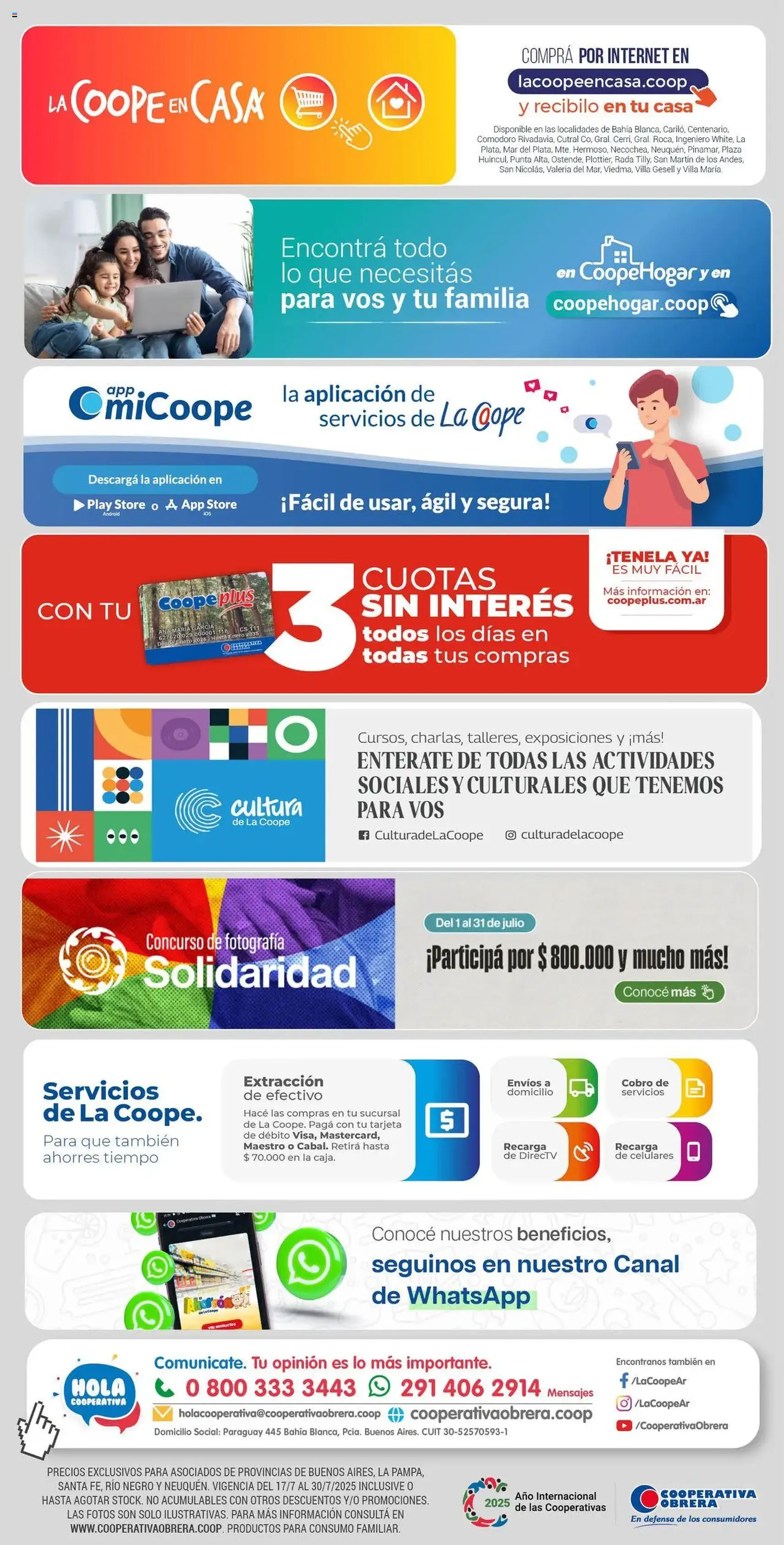 Cooperativa Obrera catálogo - folleto válido desde 17/07/2025 página 33 de 33