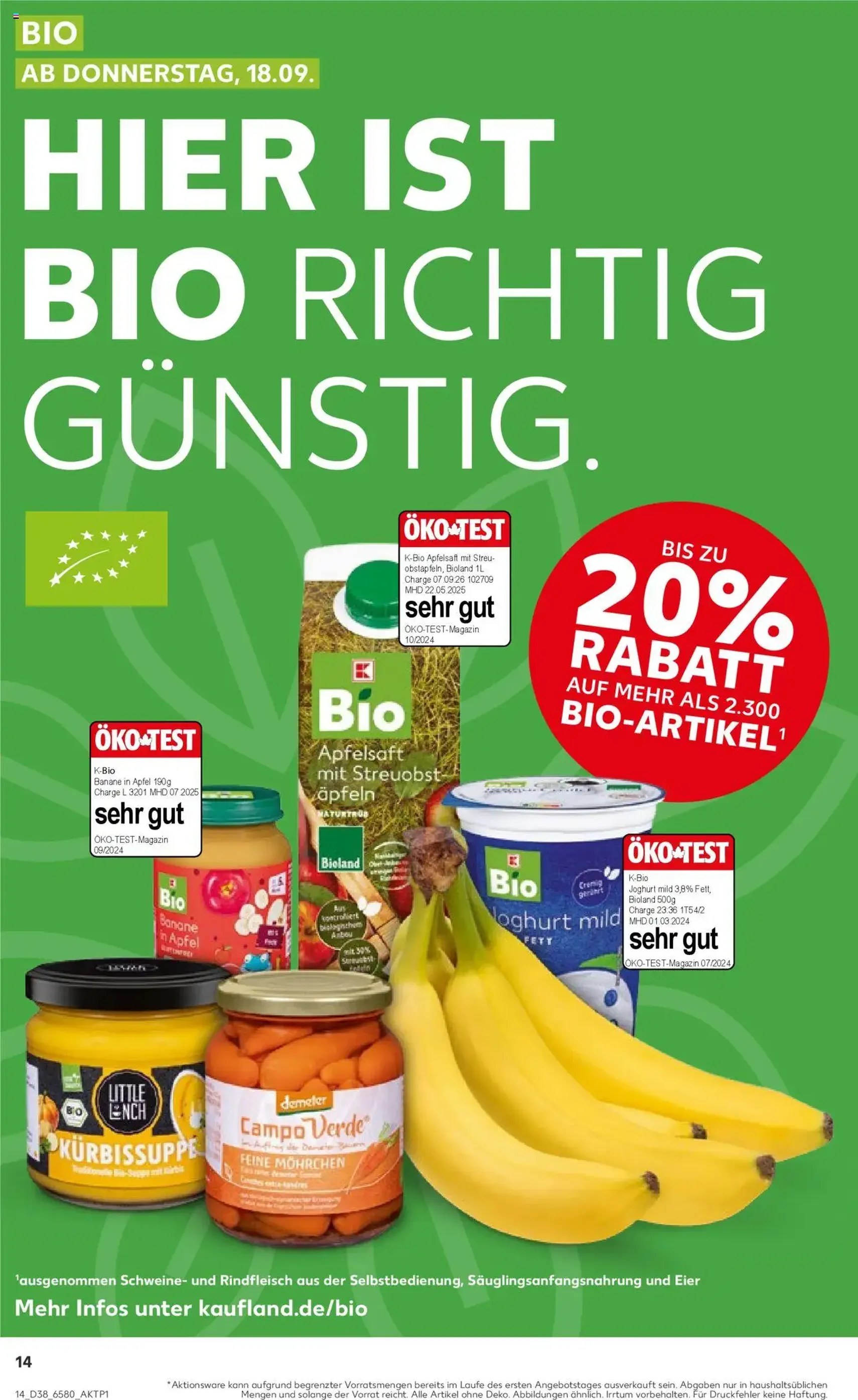 Kaufland Prospekt - Gültiger Prospekt ab 18.09.2025, Seite 14 von insgesamt 54