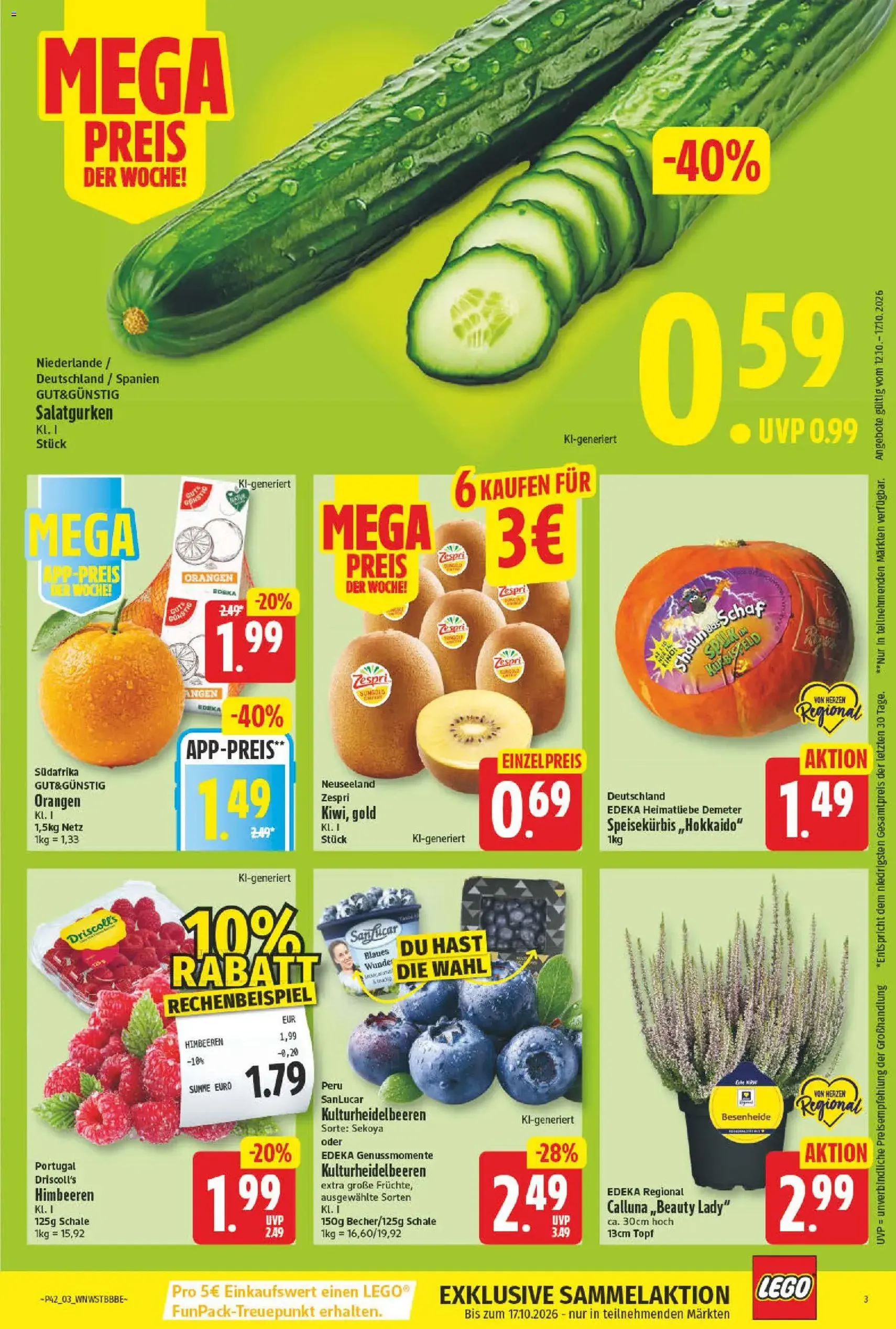NP Discount Prospekt - Gültiger Prospekt ab 12.10.2026, Seite 3 von insgesamt 15