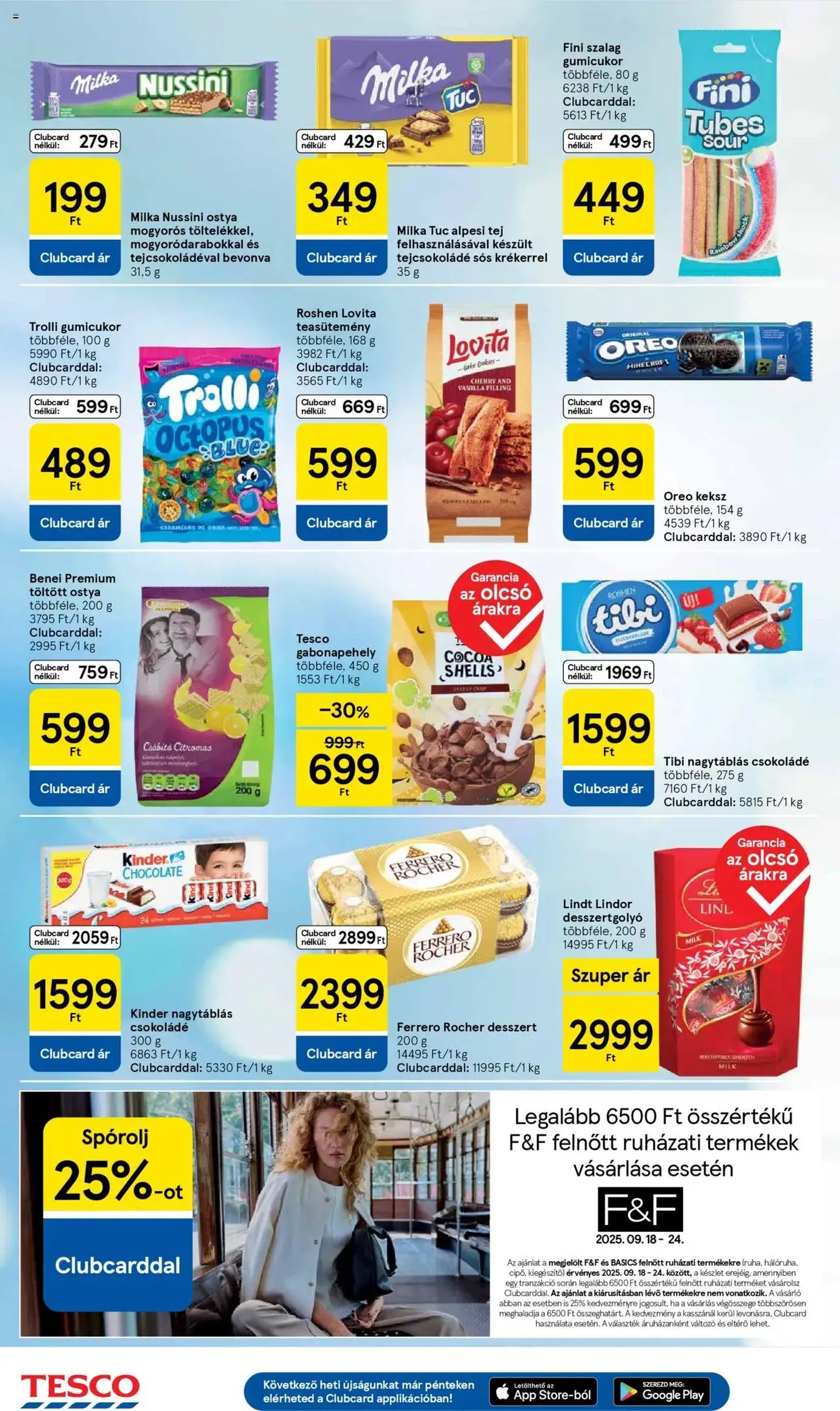 Tesco Hipermarket - Akciós újság - 2025.09.18. érvényes szórólap 22 oldal 32 oldalból