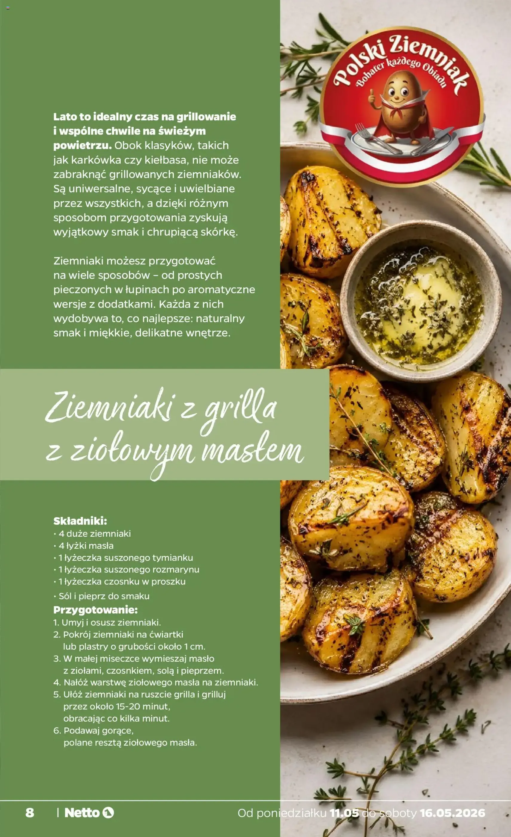 Netto gazetka od poniedziałku spożywcza - ważny gazetka od 18.05.2026 strona 8 z 38