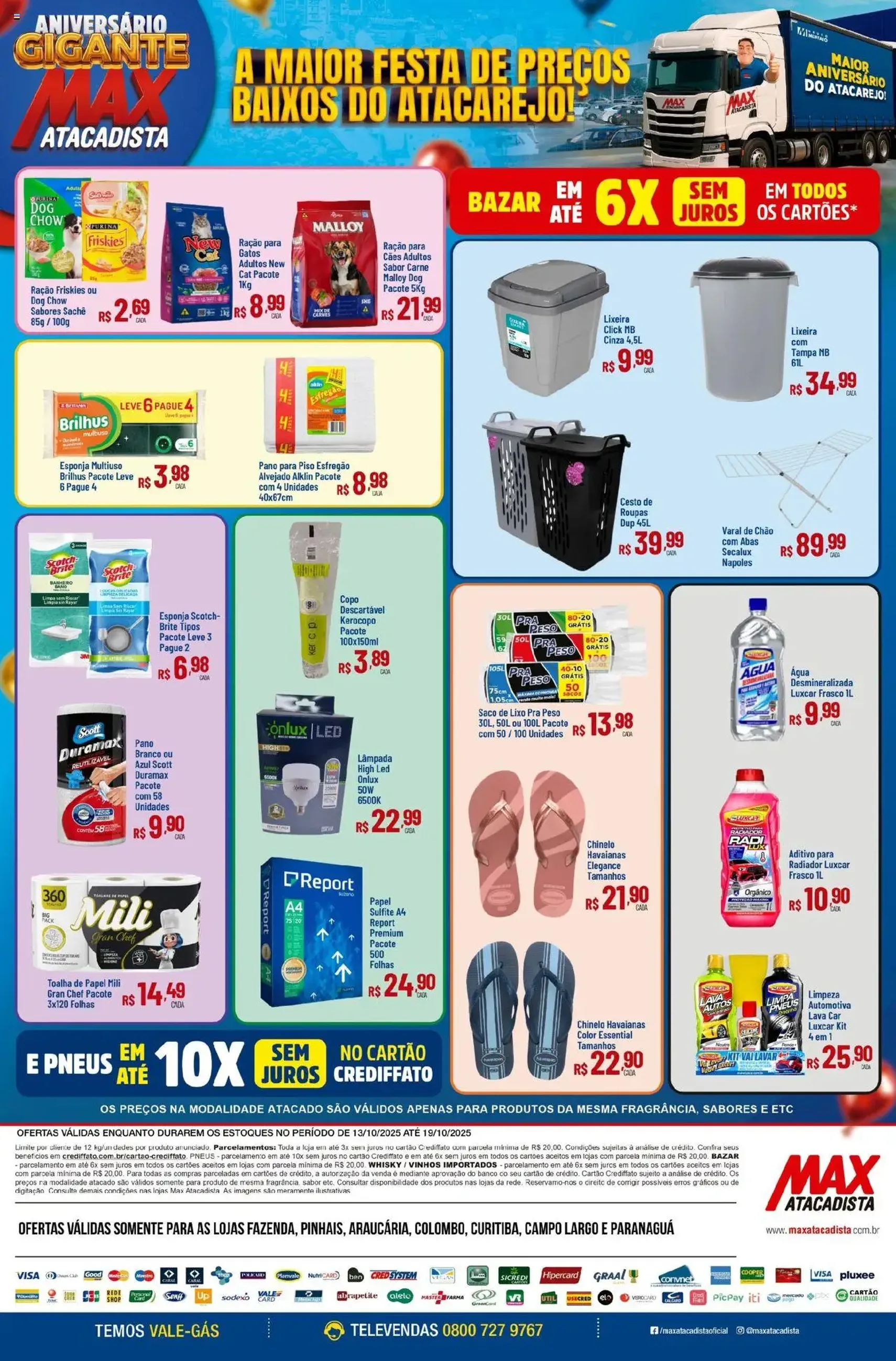 Max Atacadista - Ofertas da semana - folheto válido a partir de 13/10/2025 página 8 de 8 Max Atacadista - Ofertas da semana - folheto válido a partir de 13/10/2025 página 8 de 8