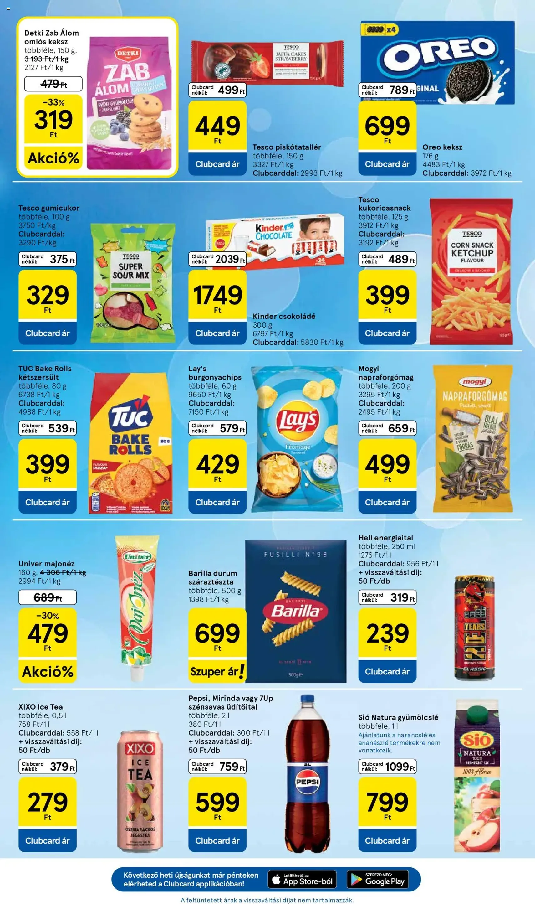 Tesco aktuális akciós újság - 2026.07.30. érvényes szórólap 5 oldal 32 oldalból