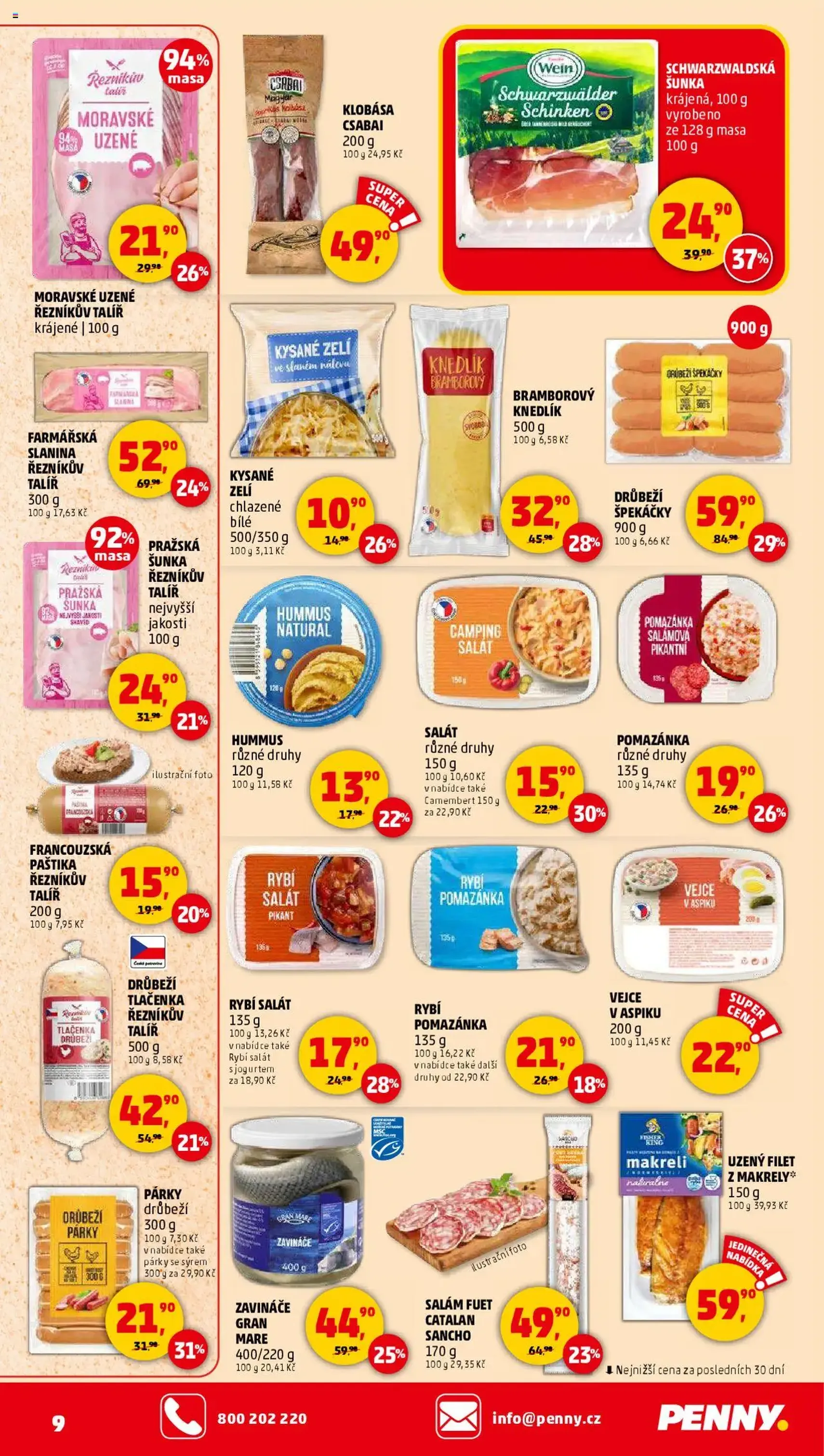Penny Market leták - Čtvrtečník - platný leták od 18.09.2025 strana 9 z 37