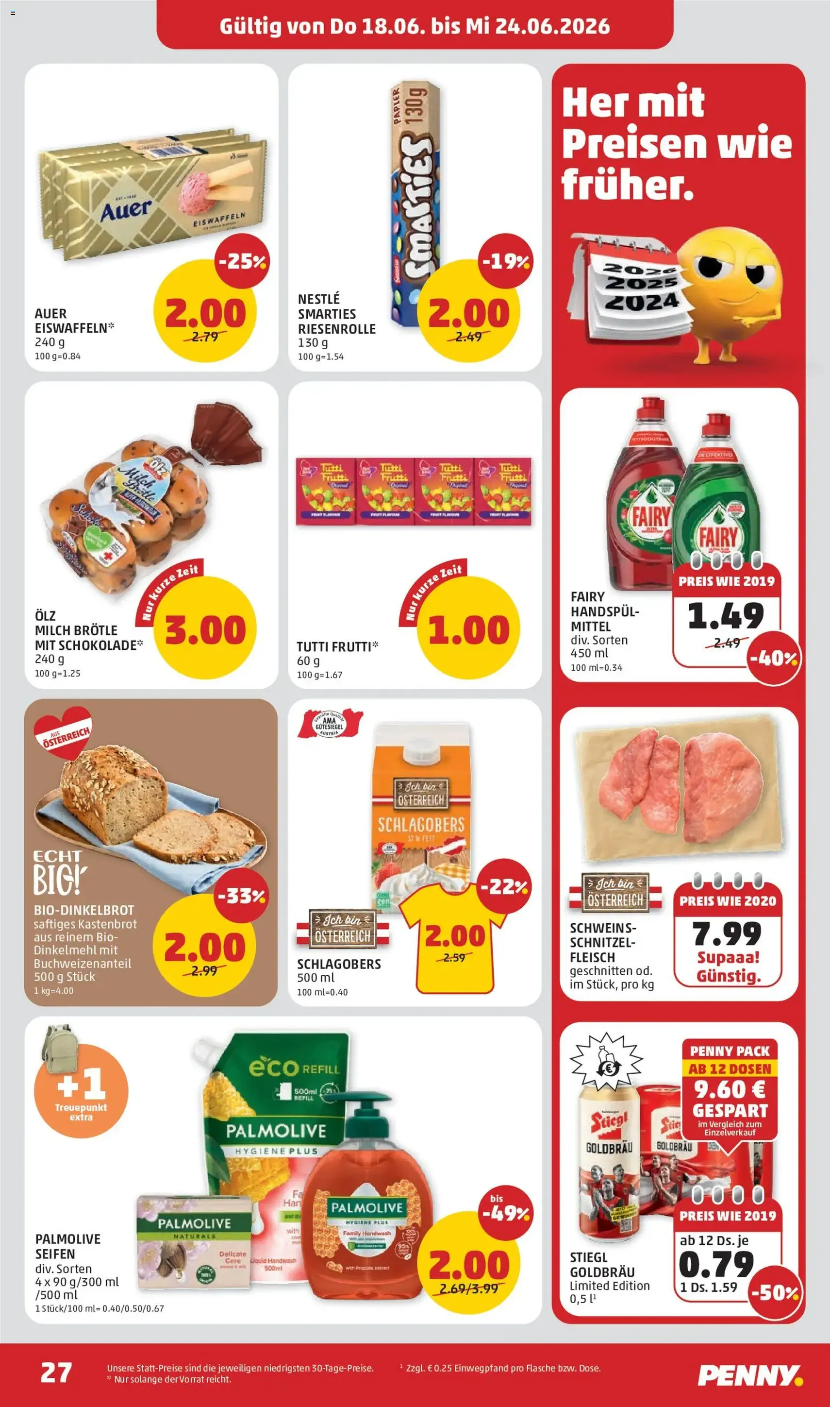 Penny Markt Schmankerl Post - Gültiger Prospekt ab 18.06.2026, Seite 27 von insgesamt 32