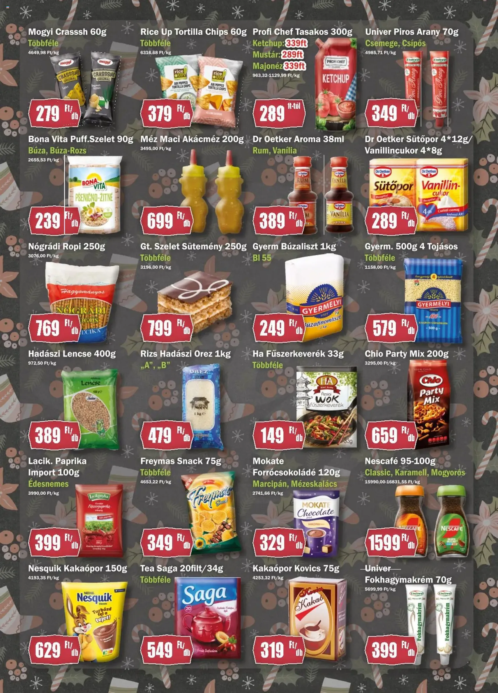 FullDiszkont Akciós újság - 2025.12.01. érvényes szórólap 2 oldal 4 oldalból