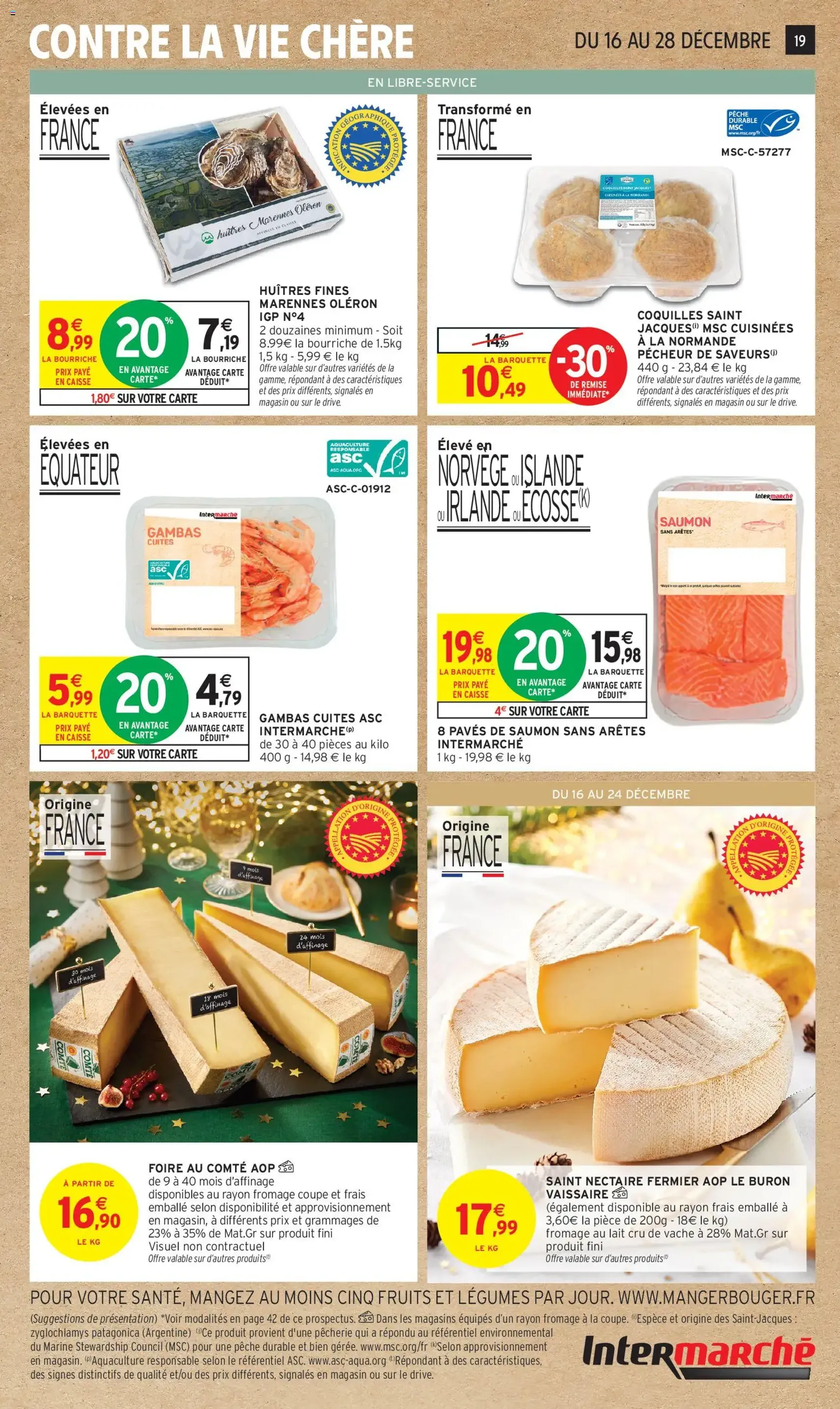 Intermarché catalogue semaine 51 - brochure valable à partir du 16/12/2025, page 19 sur 48