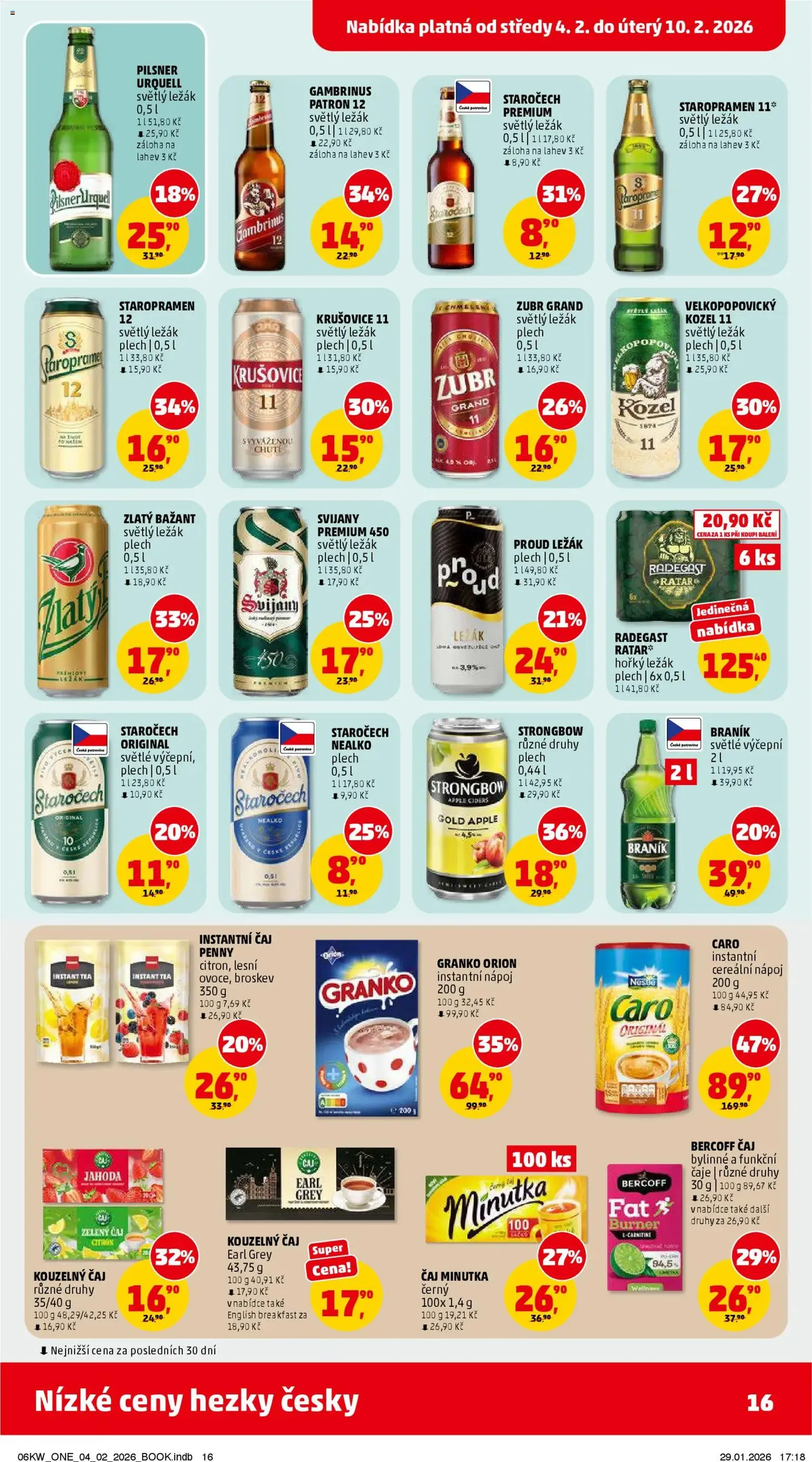Penny Market leták - Čtvrtečník - platný leták od 04.02.2026 strana 16 z 28