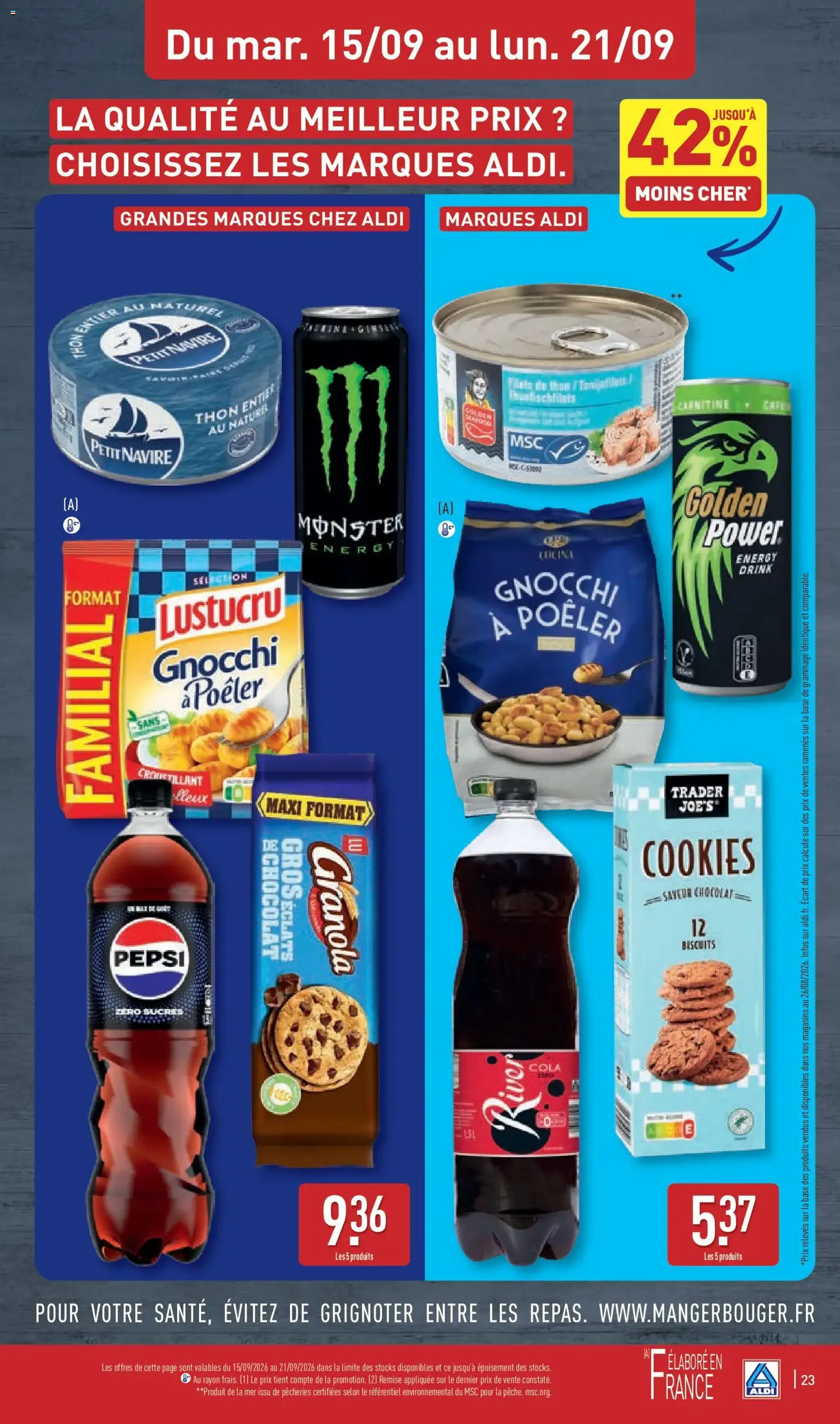 Aldi catalogue - brochure valable à partir du 15/09/2026, page 25 sur 41