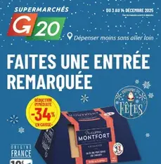 G20 Supermarchés catalogue - Prévisualisation du catalogue valable à partir du 03/12/2025