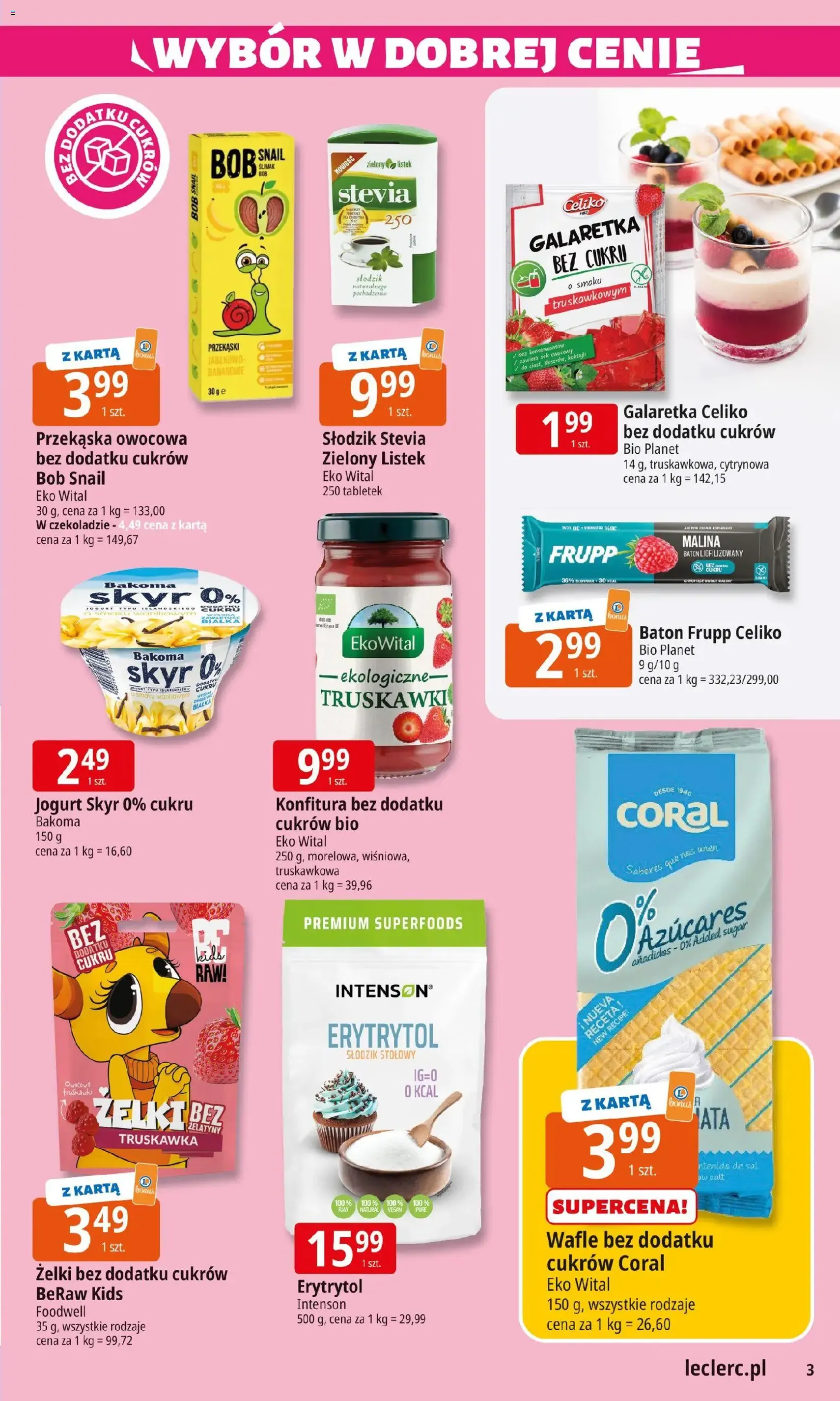E.Leclerc Gazetka - ważny gazetka od 28.10.2025 strona 3 z 12 E.Leclerc Gazetka - ważny gazetka od 28.10.2025 strona 3 z 12