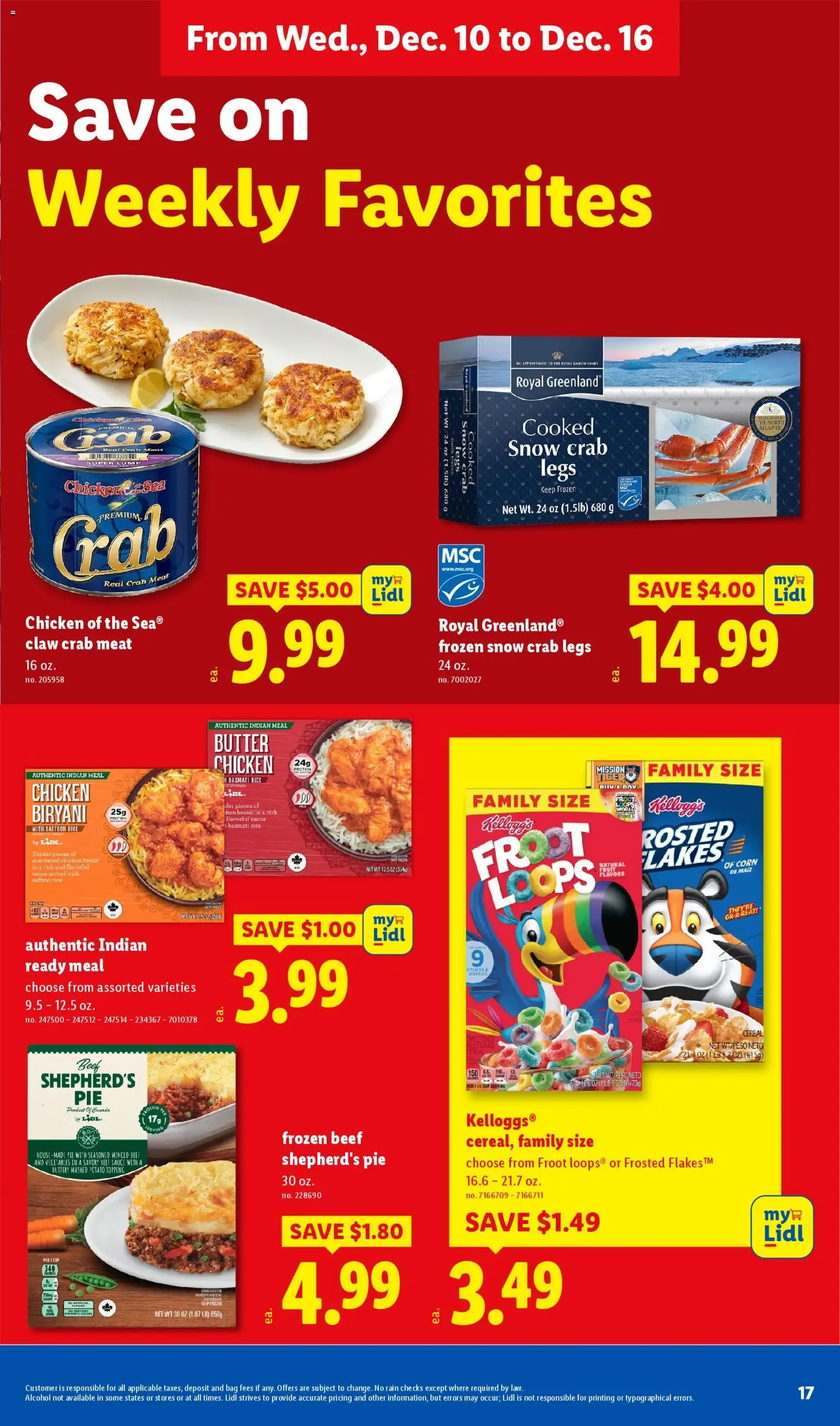 Lidl Weekly Ad - valid flyer from 12/10/2025, page 17 of 40