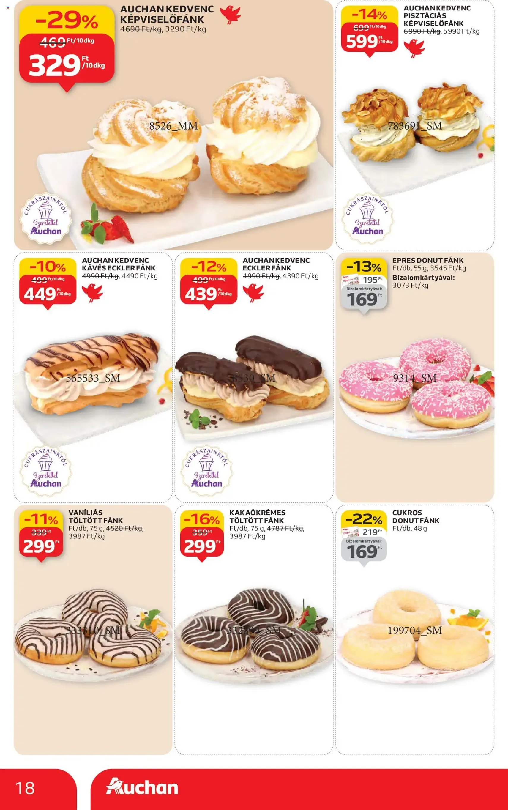 Auchan Akciós újság - 2026.01.22. érvényes szórólap 18 oldal 44 oldalból