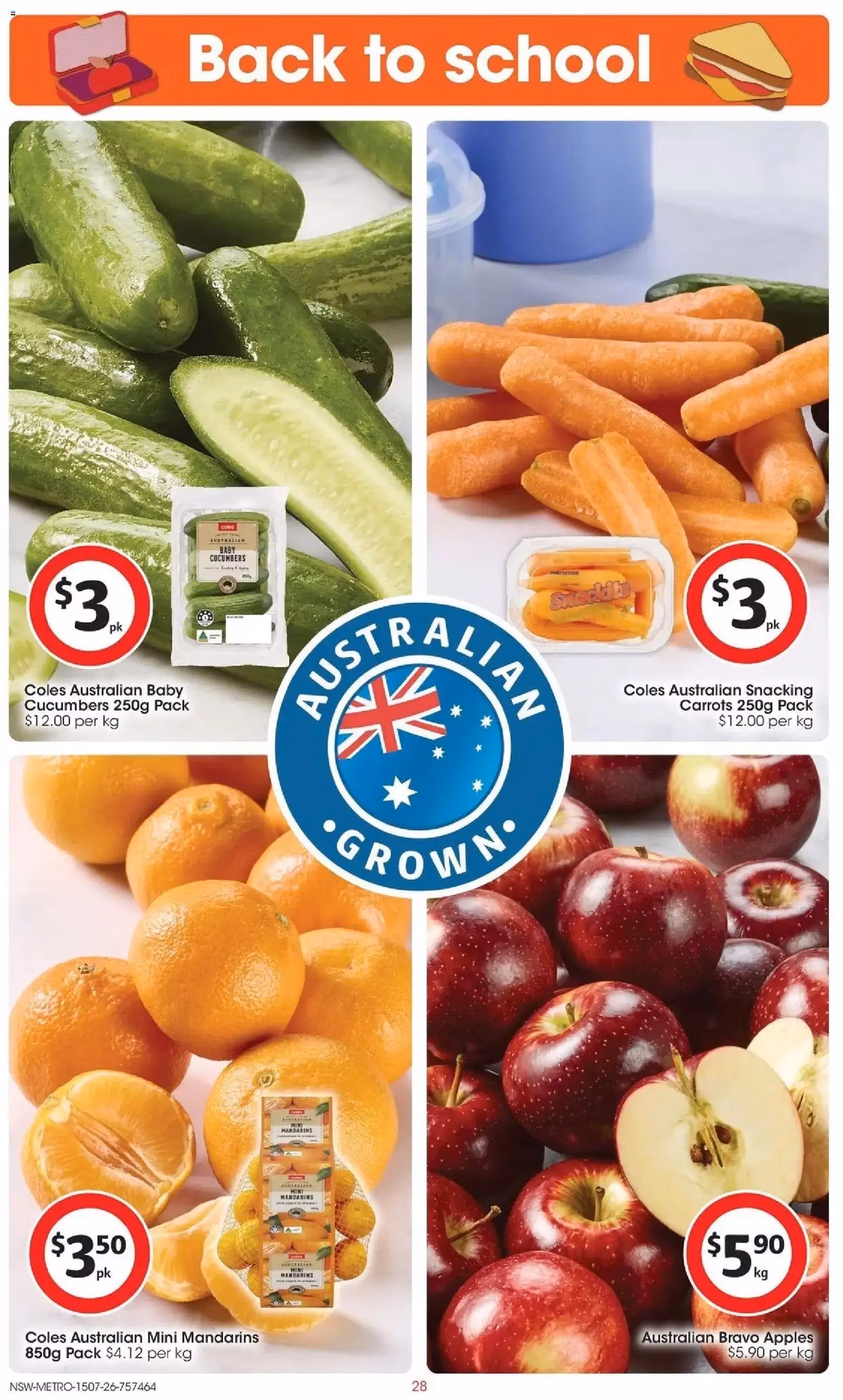 Coles catalogue - valid flyer from 15/07/2026, page 28 of 51