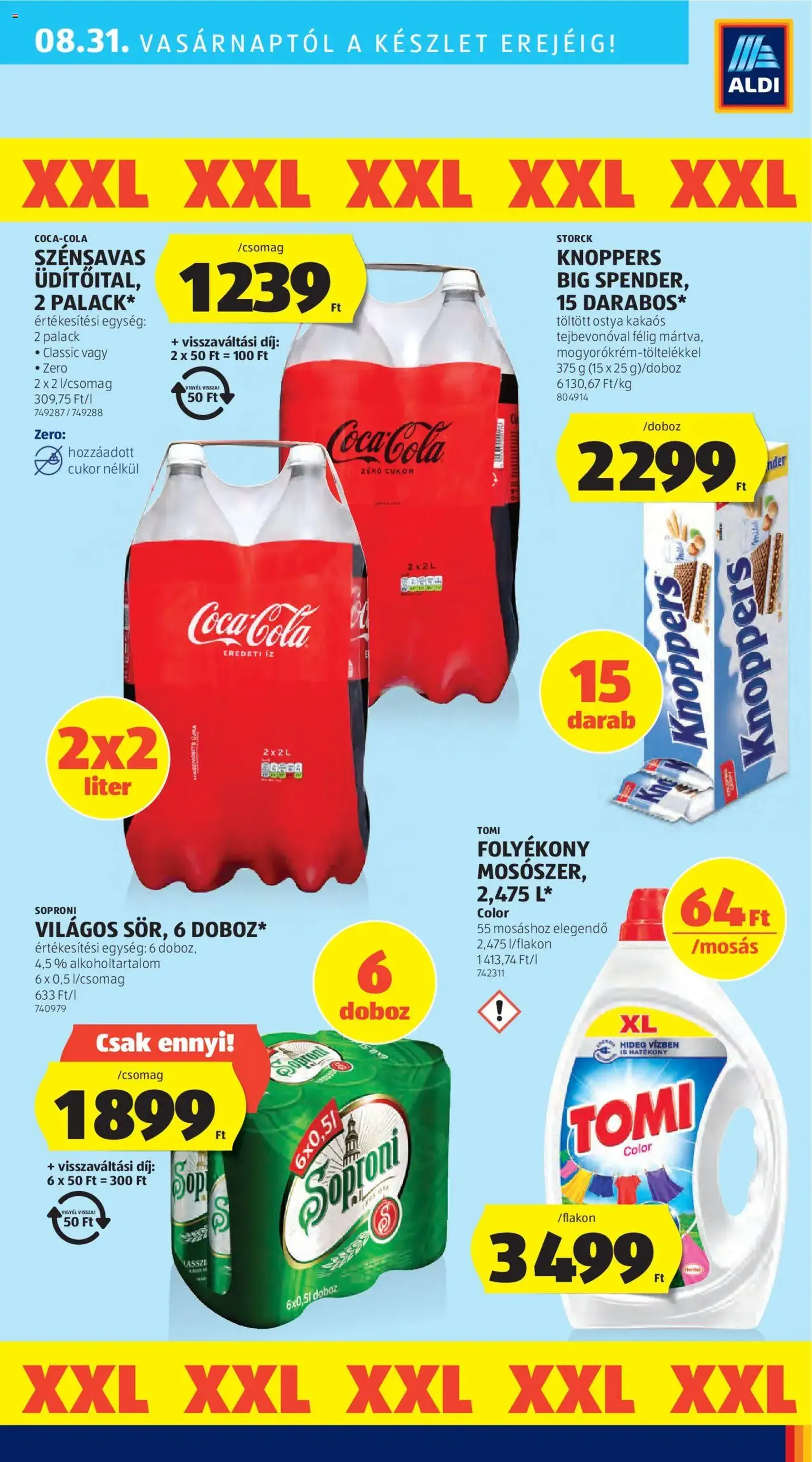 Aldi Akciós újság - 2025.08.28. érvényes szórólap 33 oldal 44 oldalból Aldi Akciós újság - 2025.08.28. érvényes szórólap 33 oldal 44 oldalból