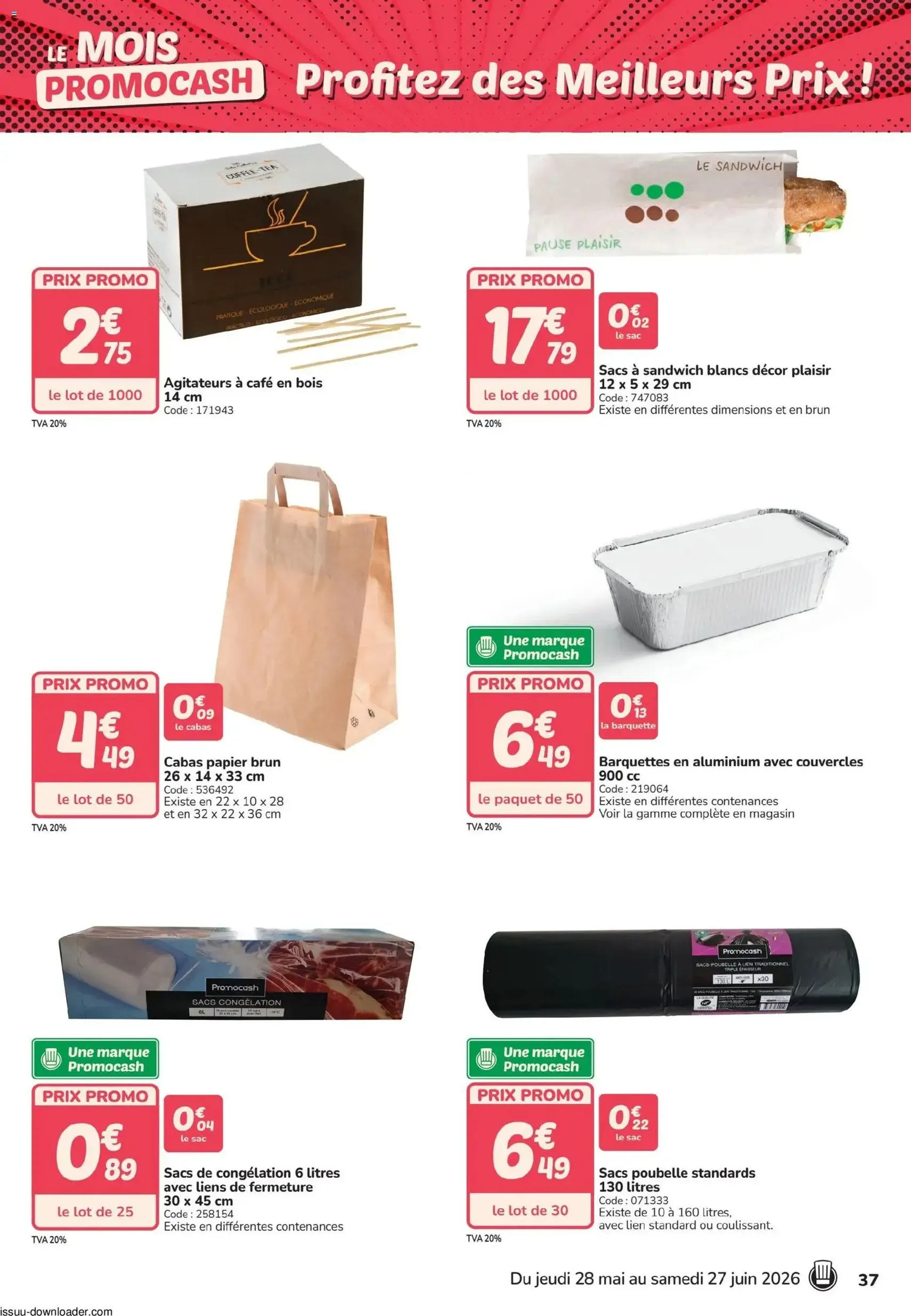 Promocash catalogue - brochure valable à partir du 28/05/2026, page 37 sur 44