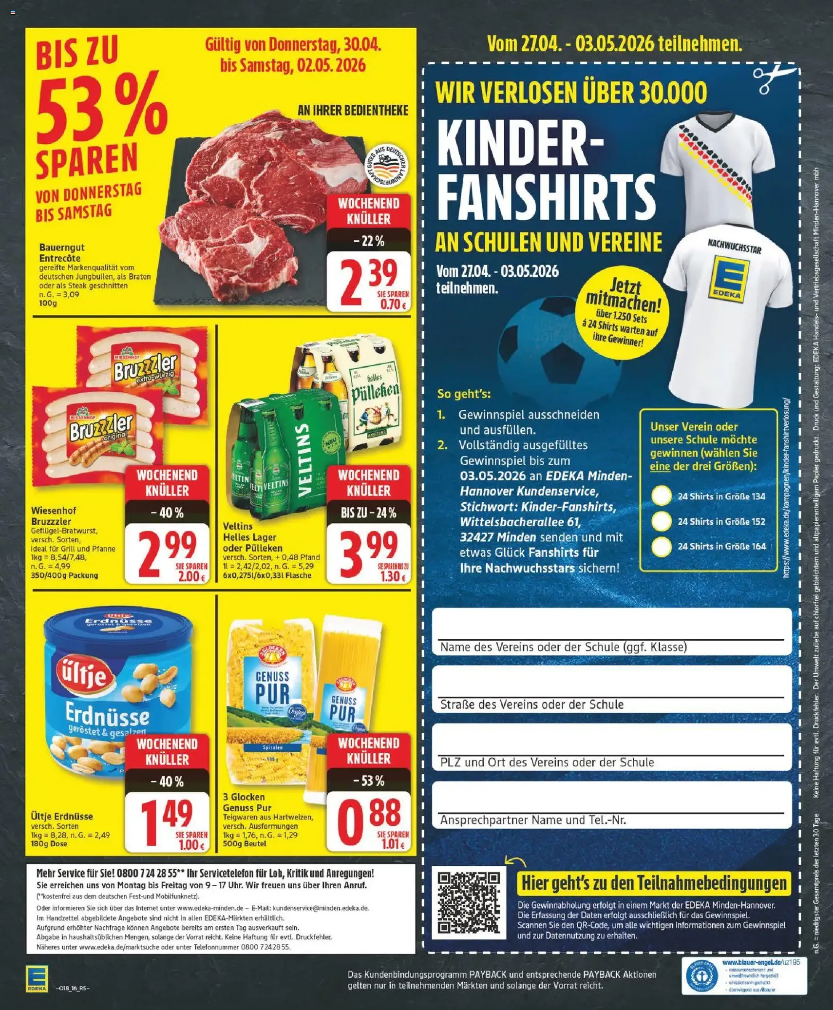 Edeka Prospekt - Gültiger Prospekt ab 27.04.2026, Seite 16 von insgesamt 19