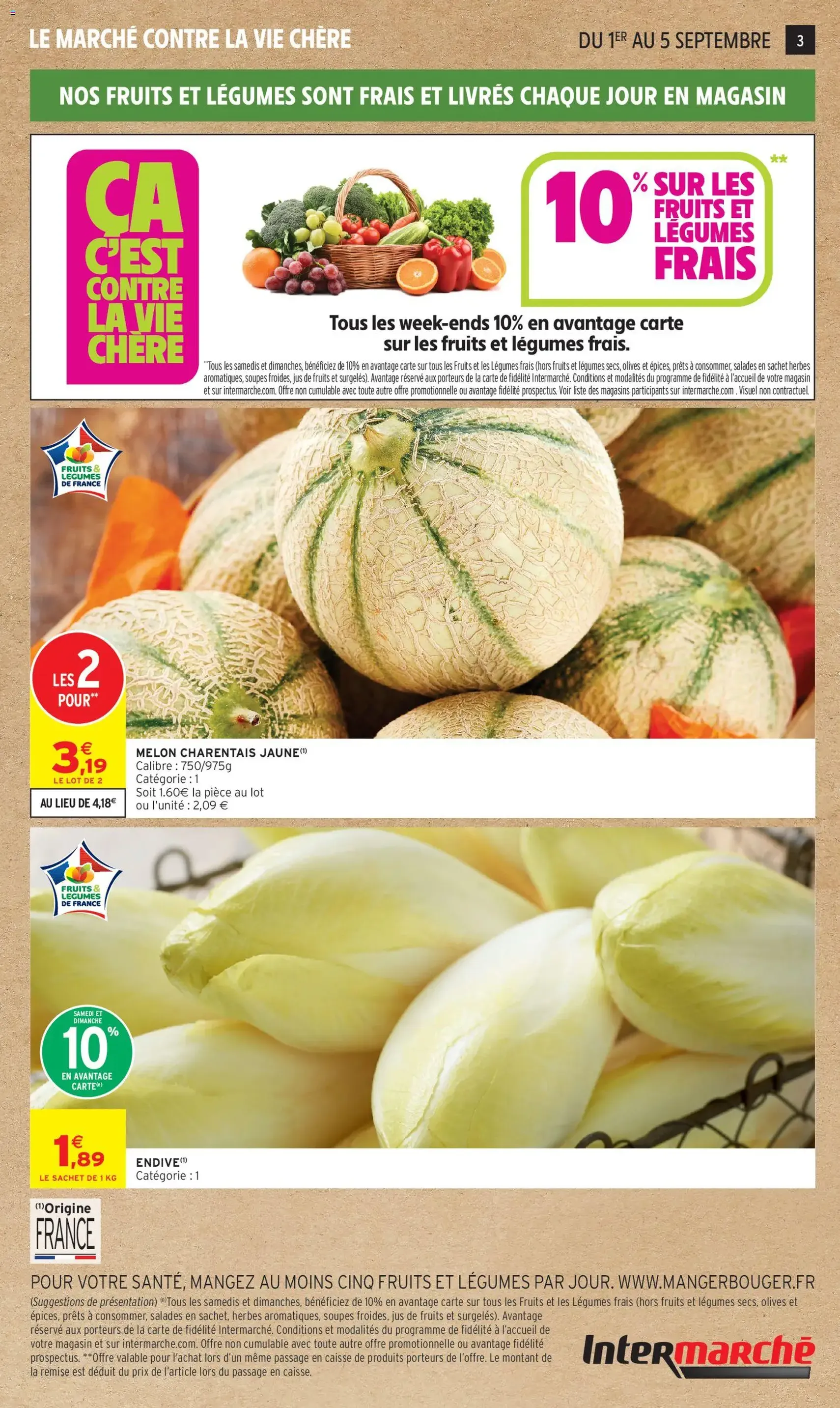 Intermarché catalogue - brochure valable à partir du 01/09/2026, page 3 sur 12