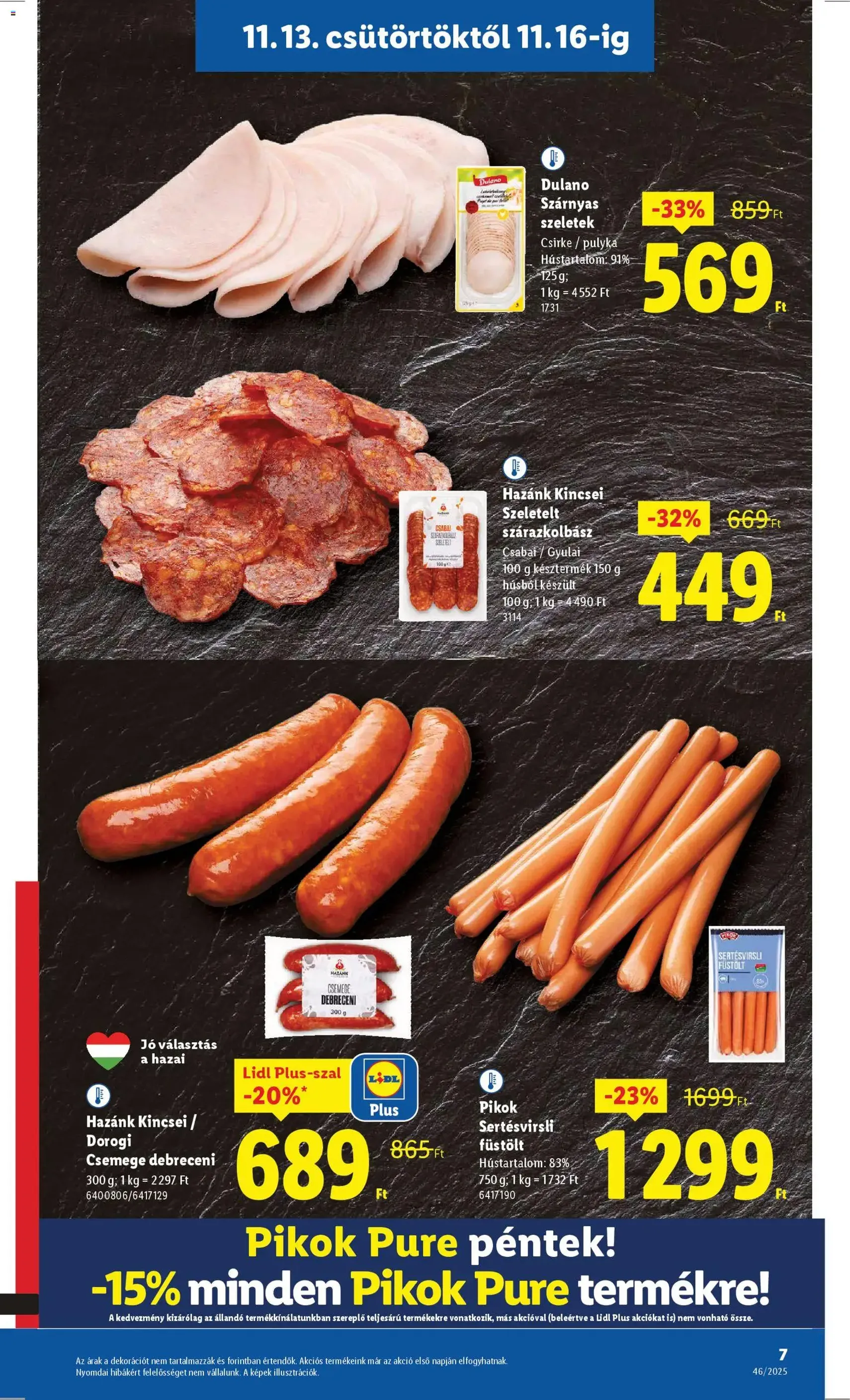Lidl Akciós újság - 2025.11.13. érvényes szórólap 7 oldal 52 oldalból