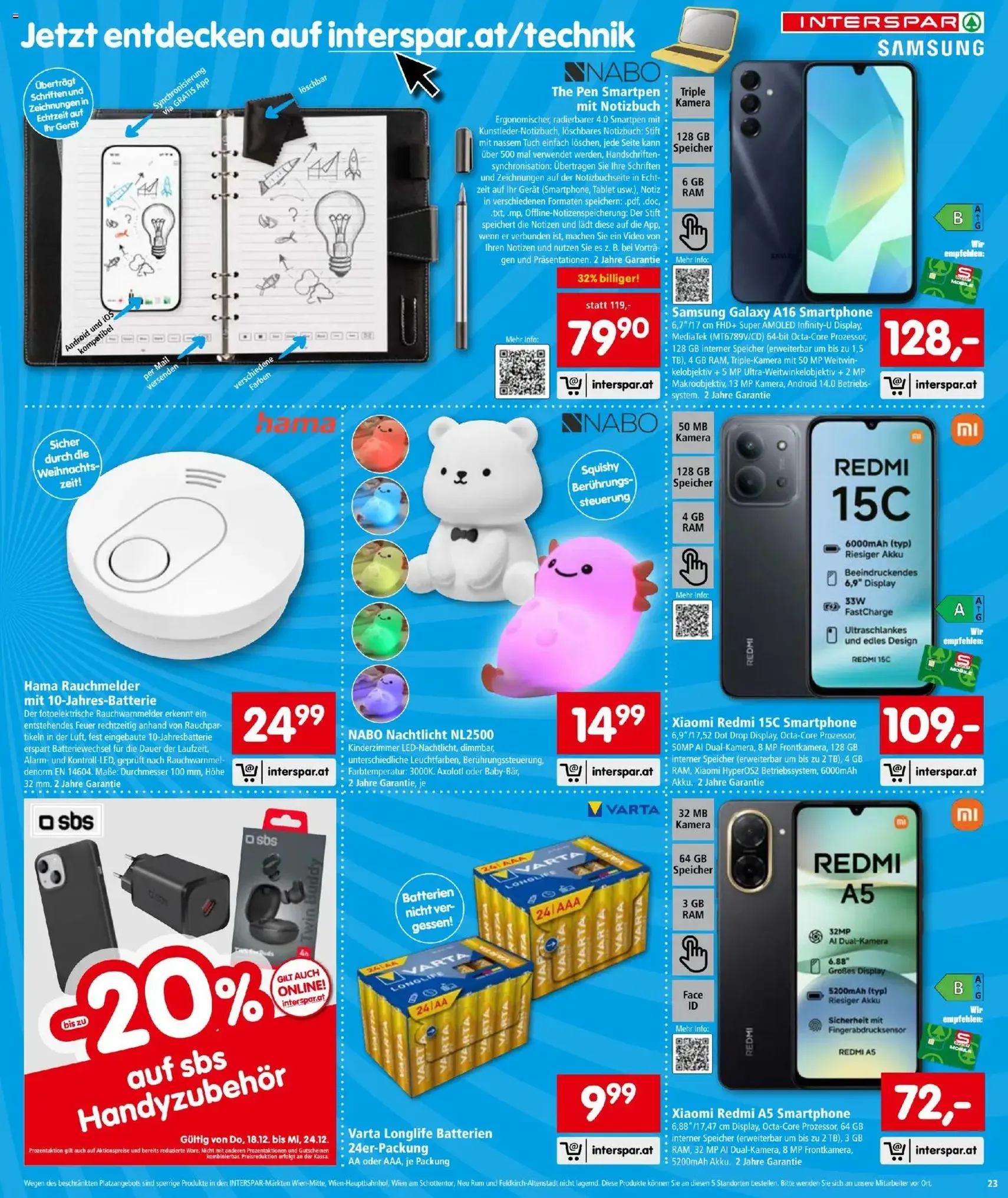 Interspar Flugblatt - Gültiger Prospekt ab 18.12.2025, Seite 23 von insgesamt 24