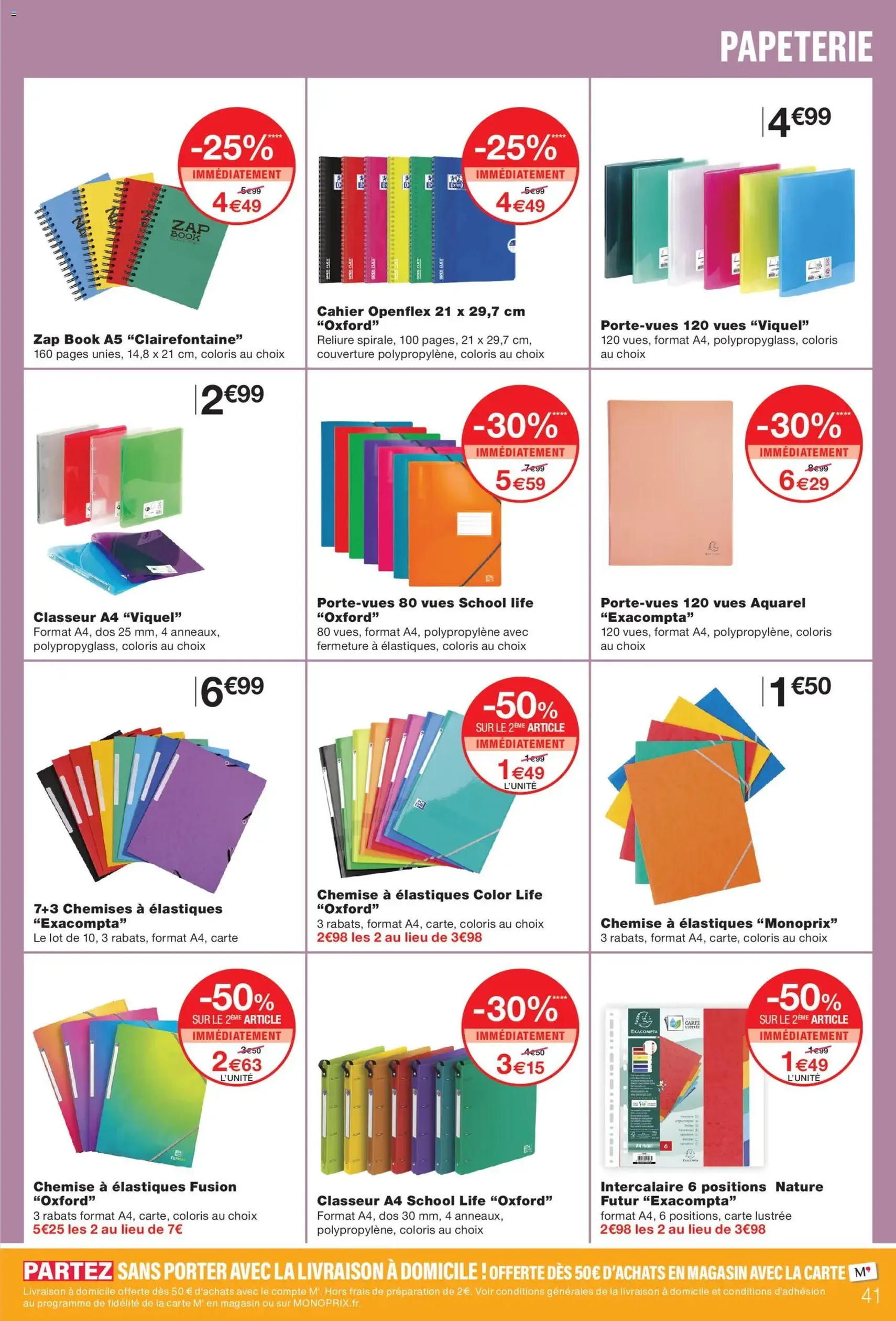 Monoprix catalogue - brochure valable à partir du 11/08/2026, page 41 sur 46
