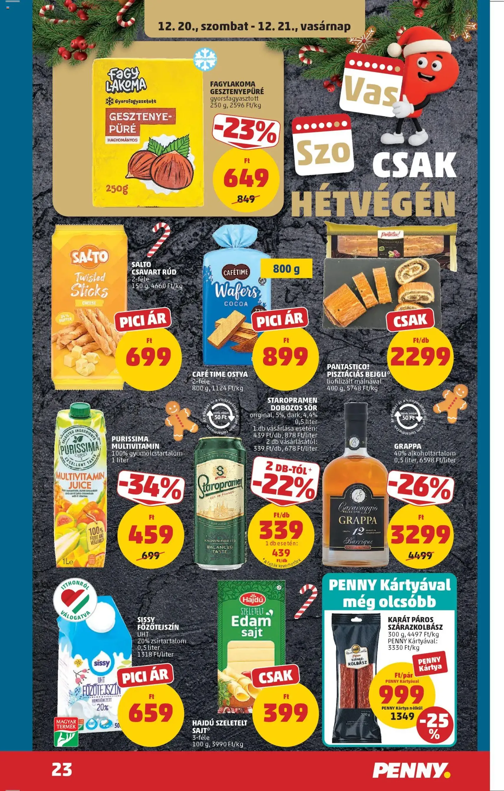 PENNY Akciós újság - 2025.12.18. érvényes szórólap 27 oldal 47 oldalból