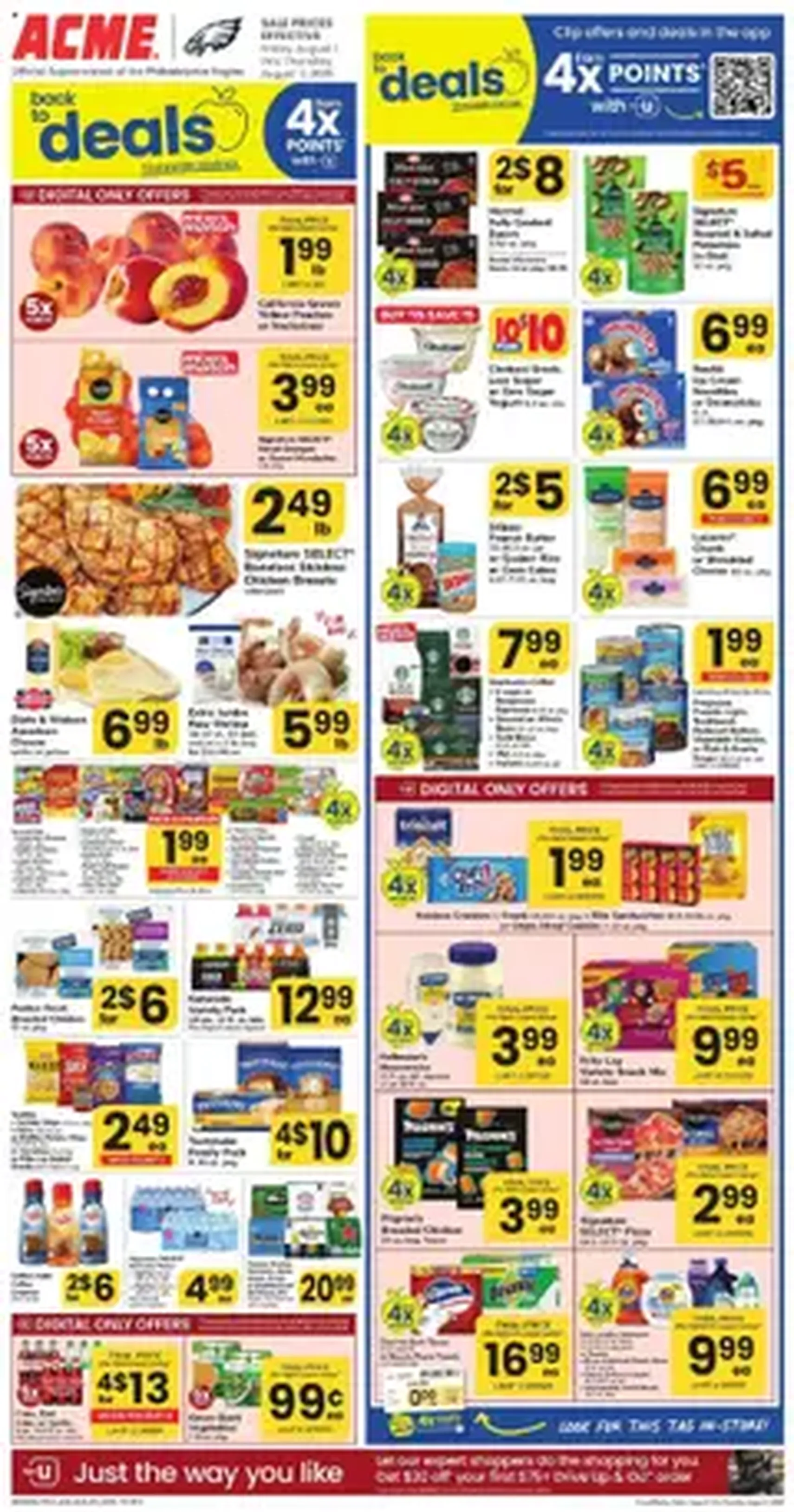 Acme Weekly Ad - valid flyer from 08/01/2025, page 1 of 1
