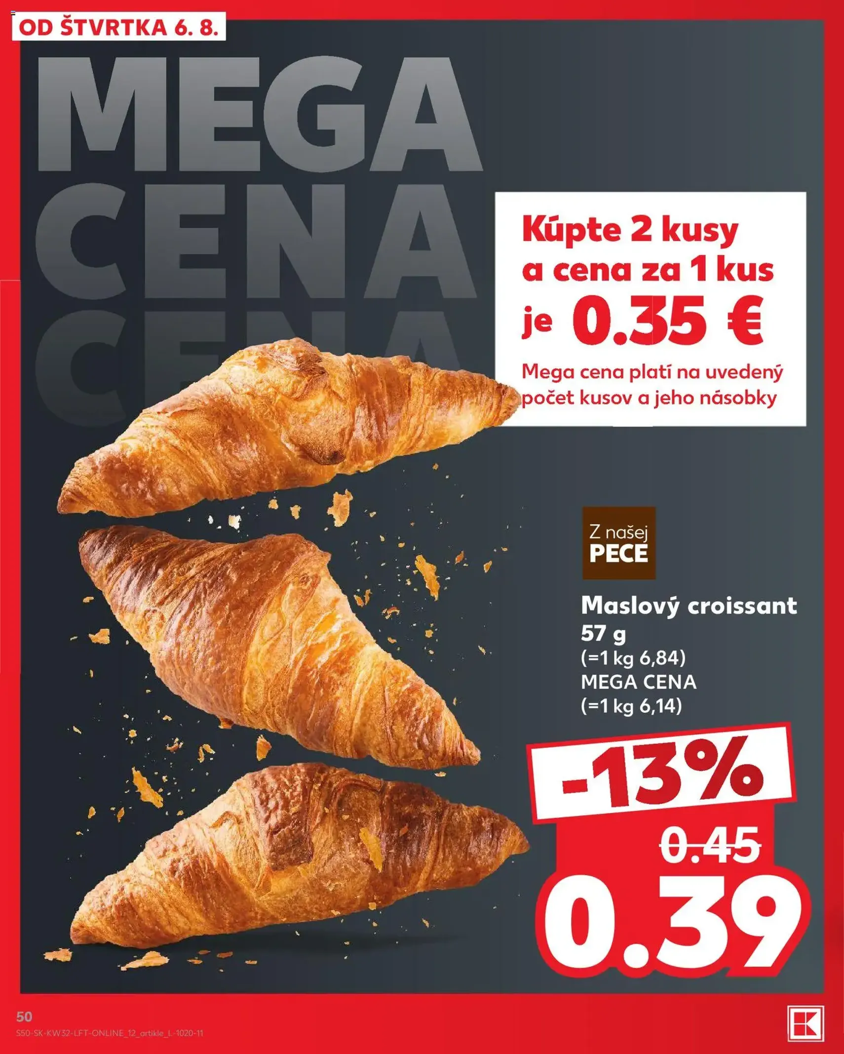 Kaufland SK akciós újság - 2026.08.06. érvényes szórólap 50 oldal 78 oldalból