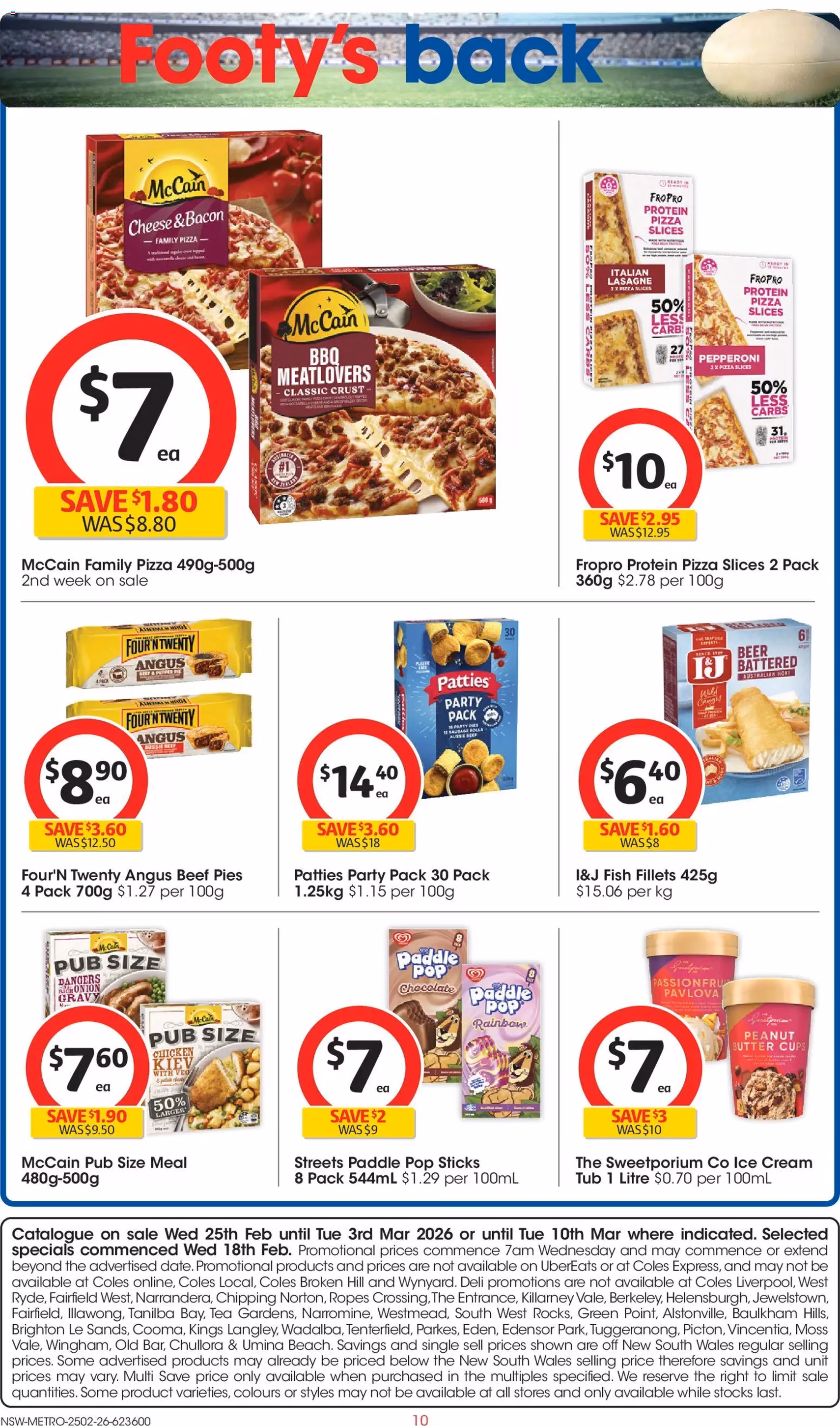 Coles Catalogue - valid flyer from 25/02/2026, page 10 of 43