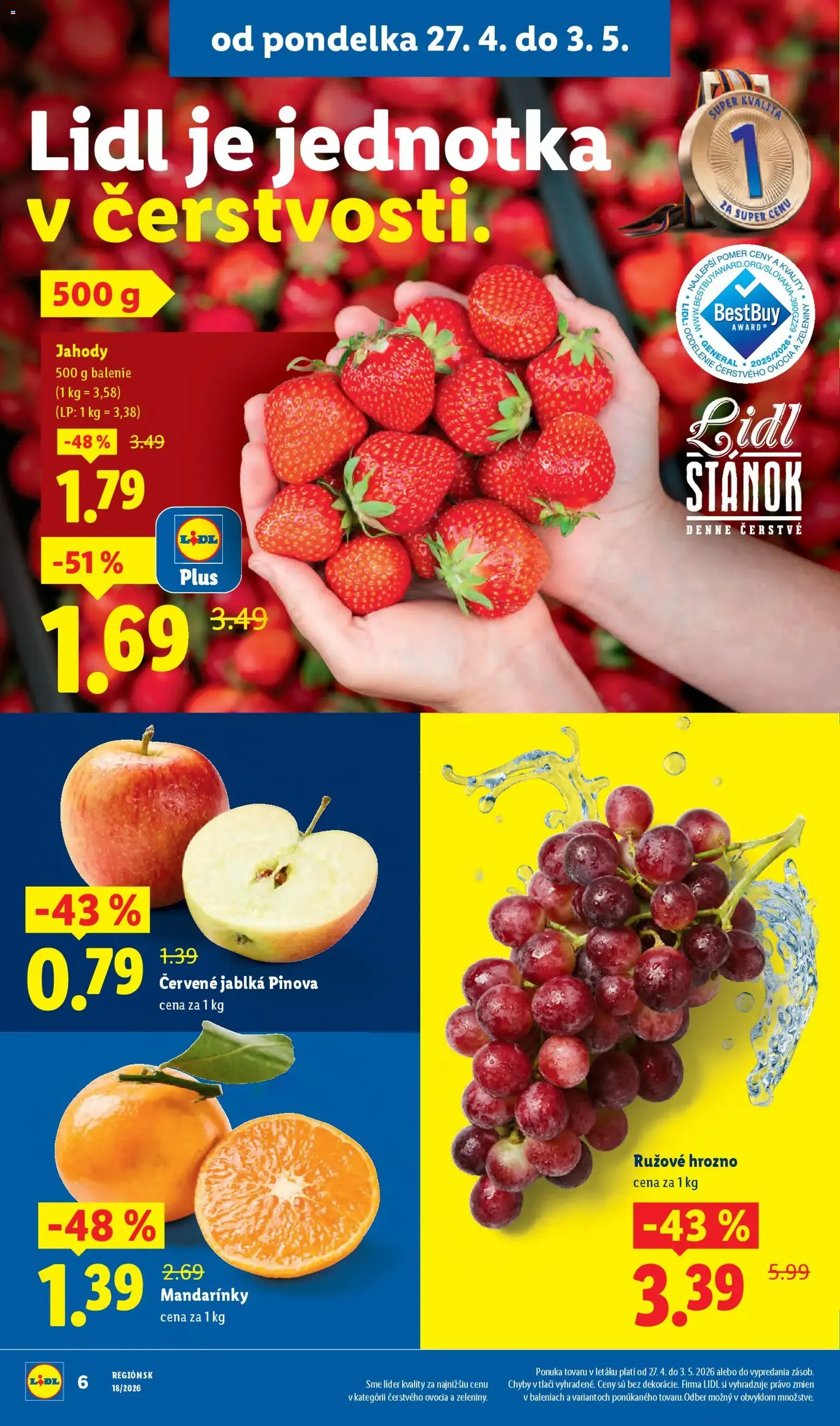Lidl leták - platný leták od 27.04.2026 strana 8 z 91