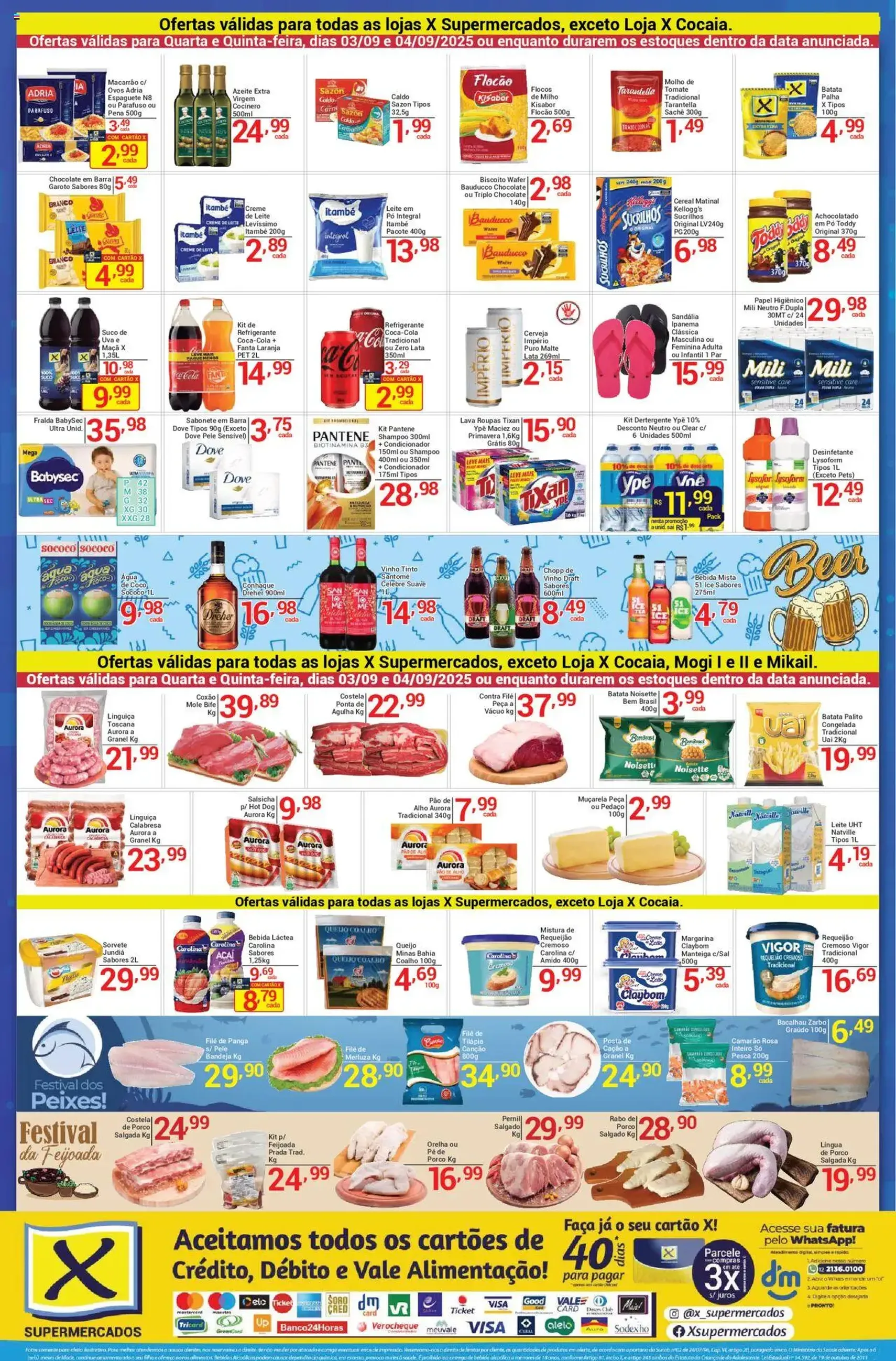 X Supermercados - Ofertas da semana - folheto válido a partir de 03/09/2025 página 2 de 2