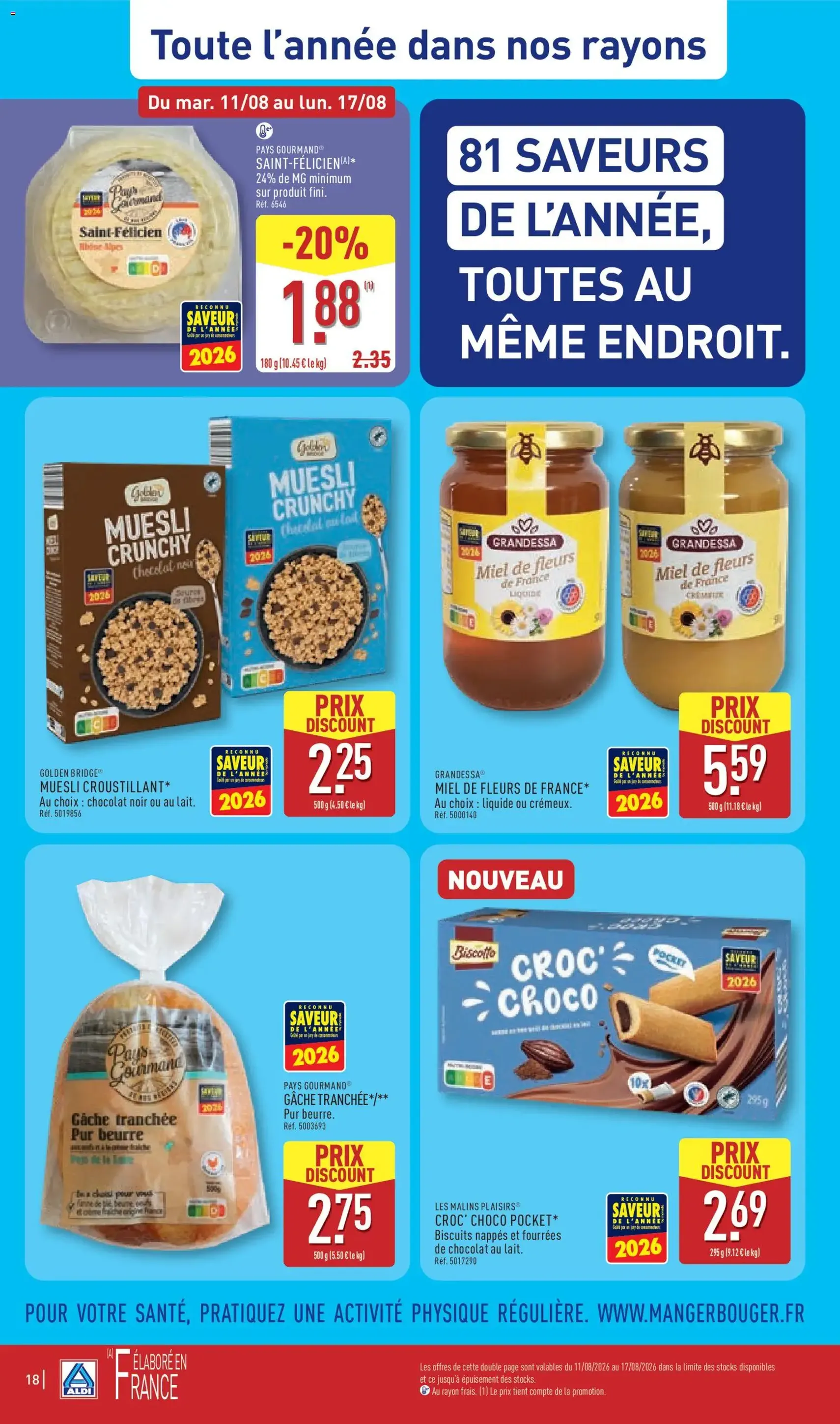 Aldi catalogue - brochure valable à partir du 11/08/2026, page 20 sur 46