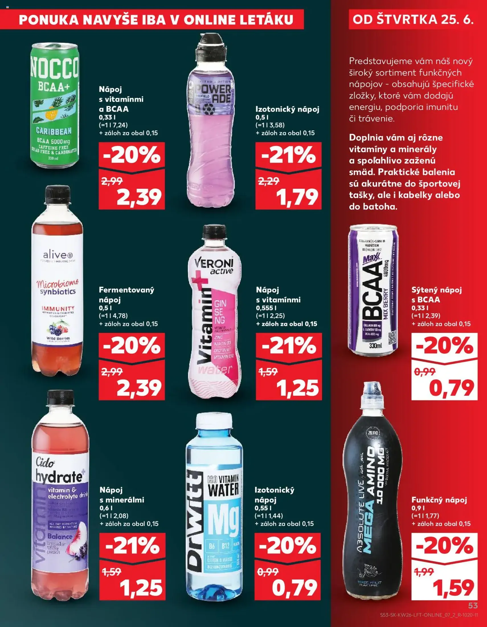 Kaufland SK akciós újság - 2026.06.25. érvényes szórólap 53 oldal 84 oldalból