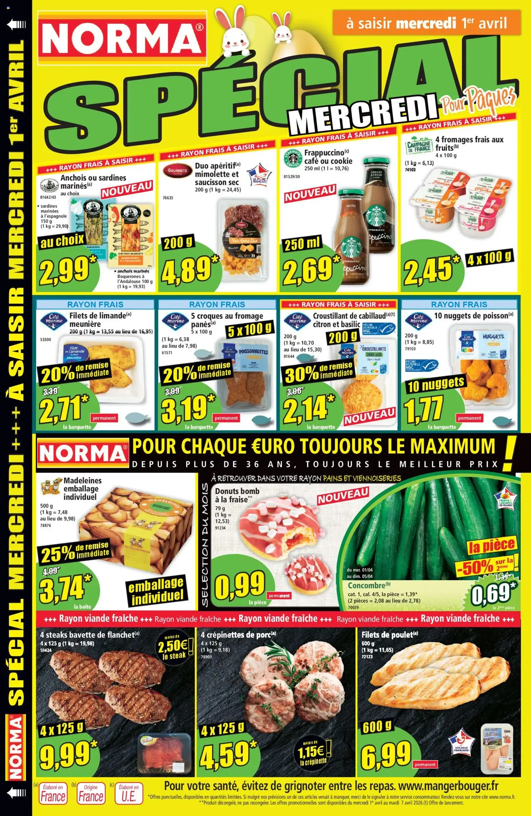 Norma catalogue - brochure valable à partir du 01/04/2026, page 14 sur 14