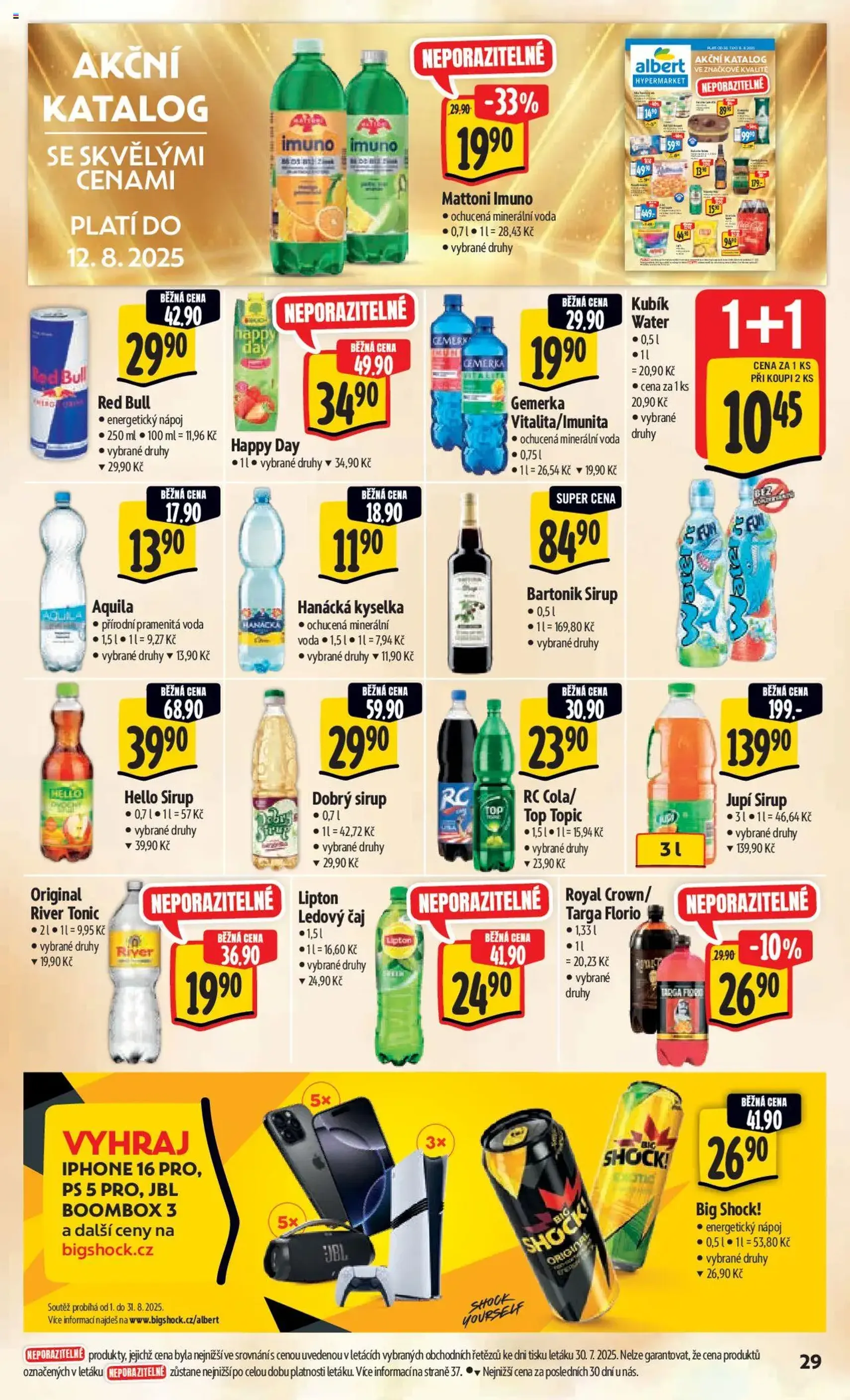 Albert leták - Hypermarket - platný leták od 06.08.2025 strana 37 z 59 Albert leták - Hypermarket - platný leták od 06.08.2025 strana 37 z 59