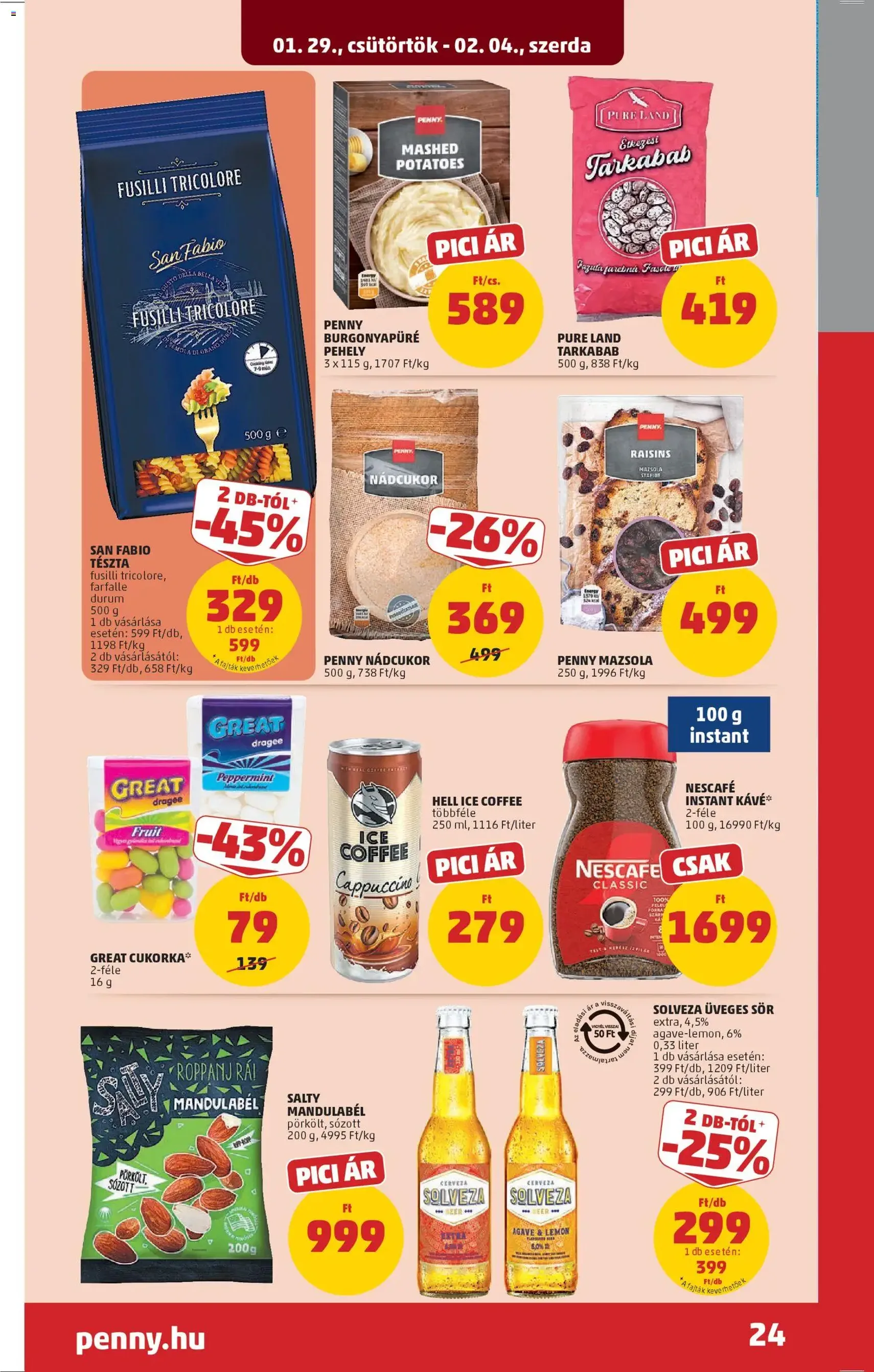 PENNY Akciós újság - 2026.01.29. érvényes szórólap 28 oldal 42 oldalból