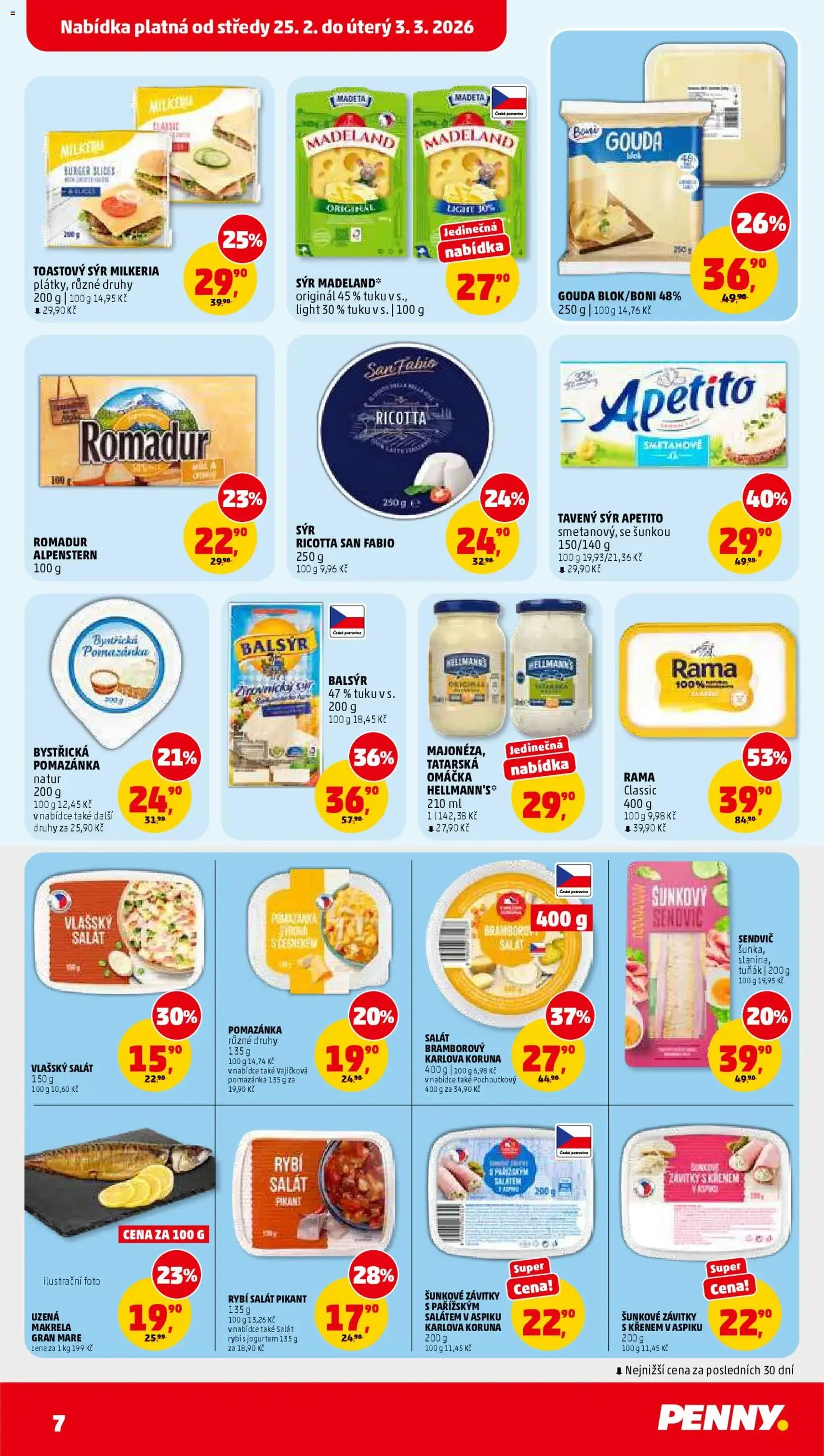 Penny Market leták - platný leták od 25.02.2026 strana 7 z 32